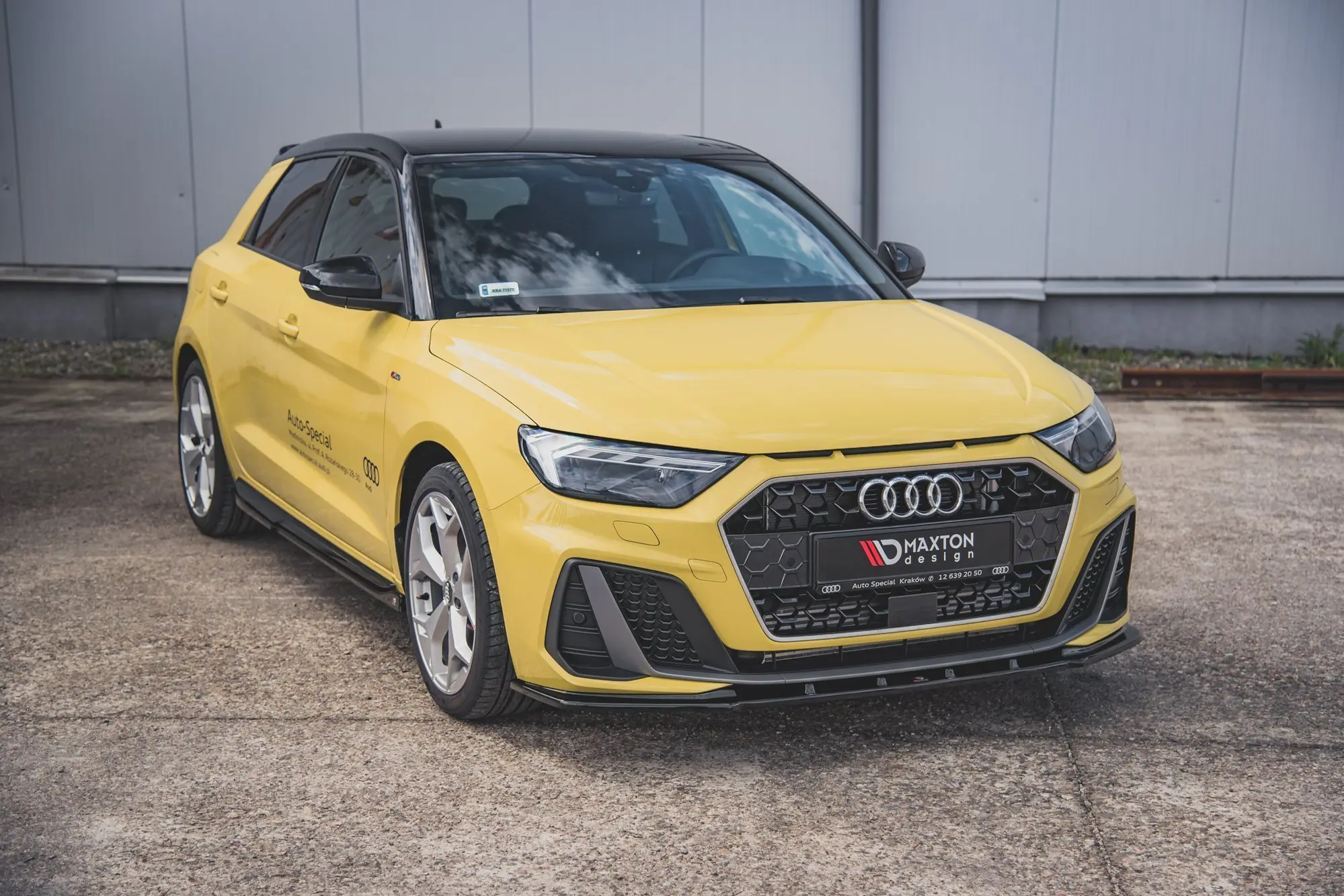 Frontspoiler Audi A1 GB S-Line 2018 -> | V.1 Glossy Black Edition – bilde 5