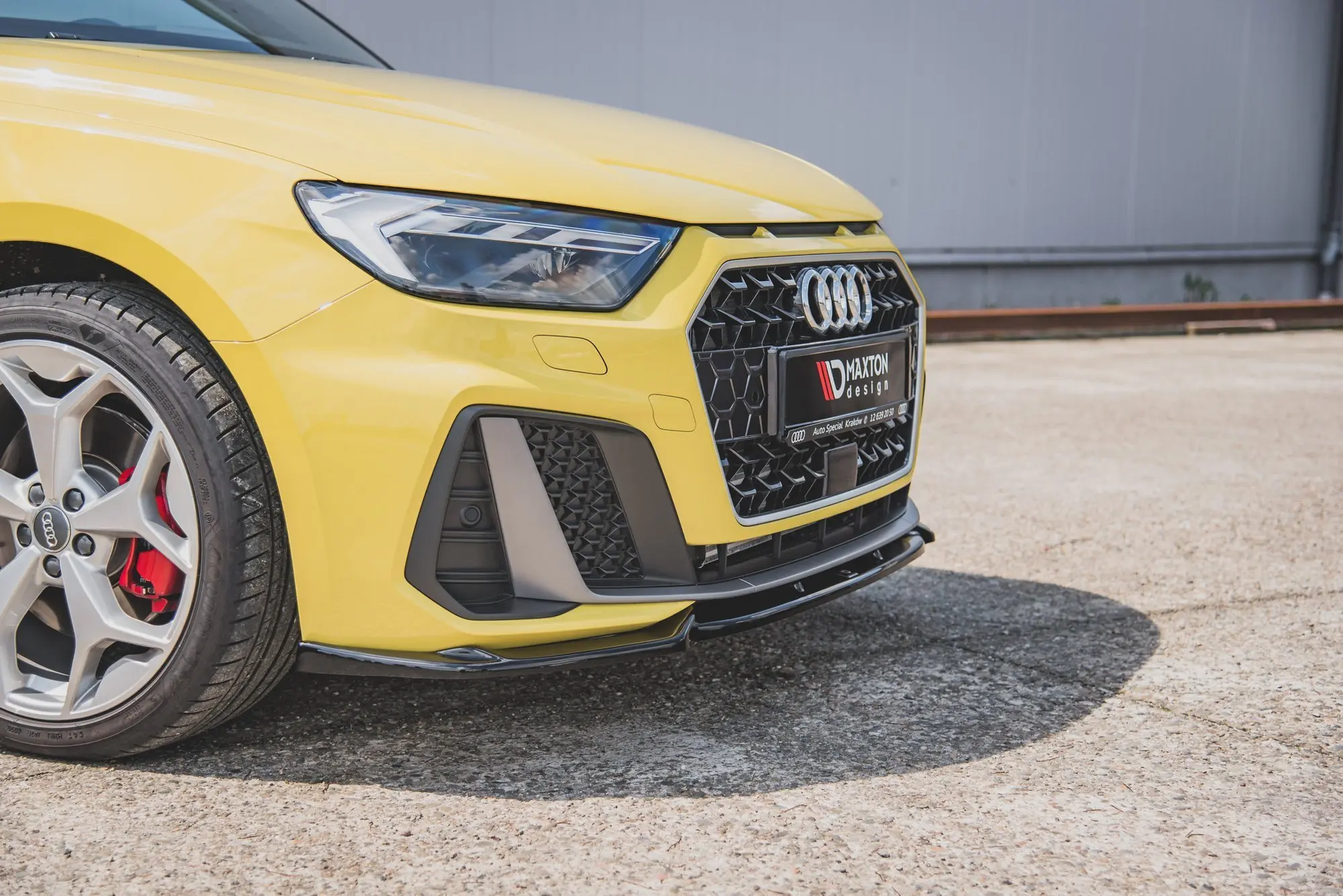 Frontspoiler Audi A1 GB S-Line 2018 -> | V.3 Glossy Black Edition – bilde 2