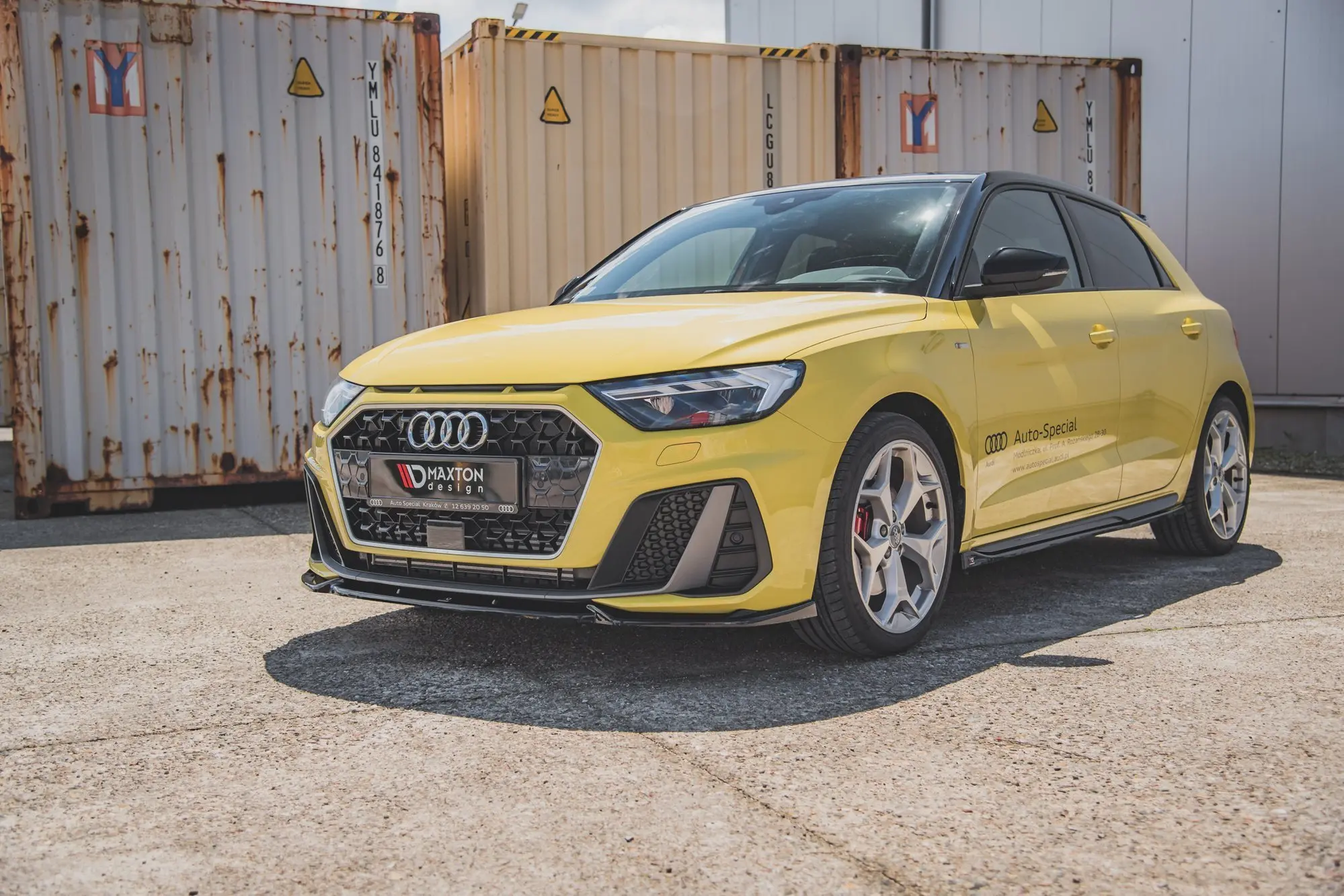 Frontspoiler Audi A1 GB S-Line 2018 -> | V.3 Glossy Black Edition – bilde 3
