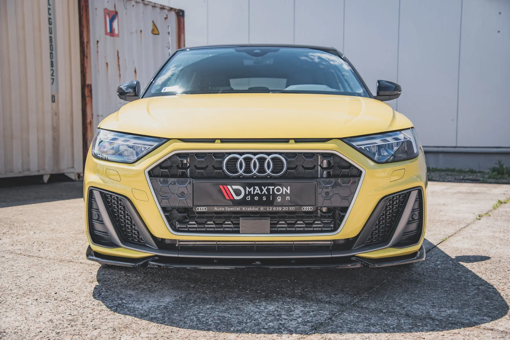 Frontspoiler Audi A1 GB S-Line 2018 -> | V.3 Glossy Black Edition – bilde 4