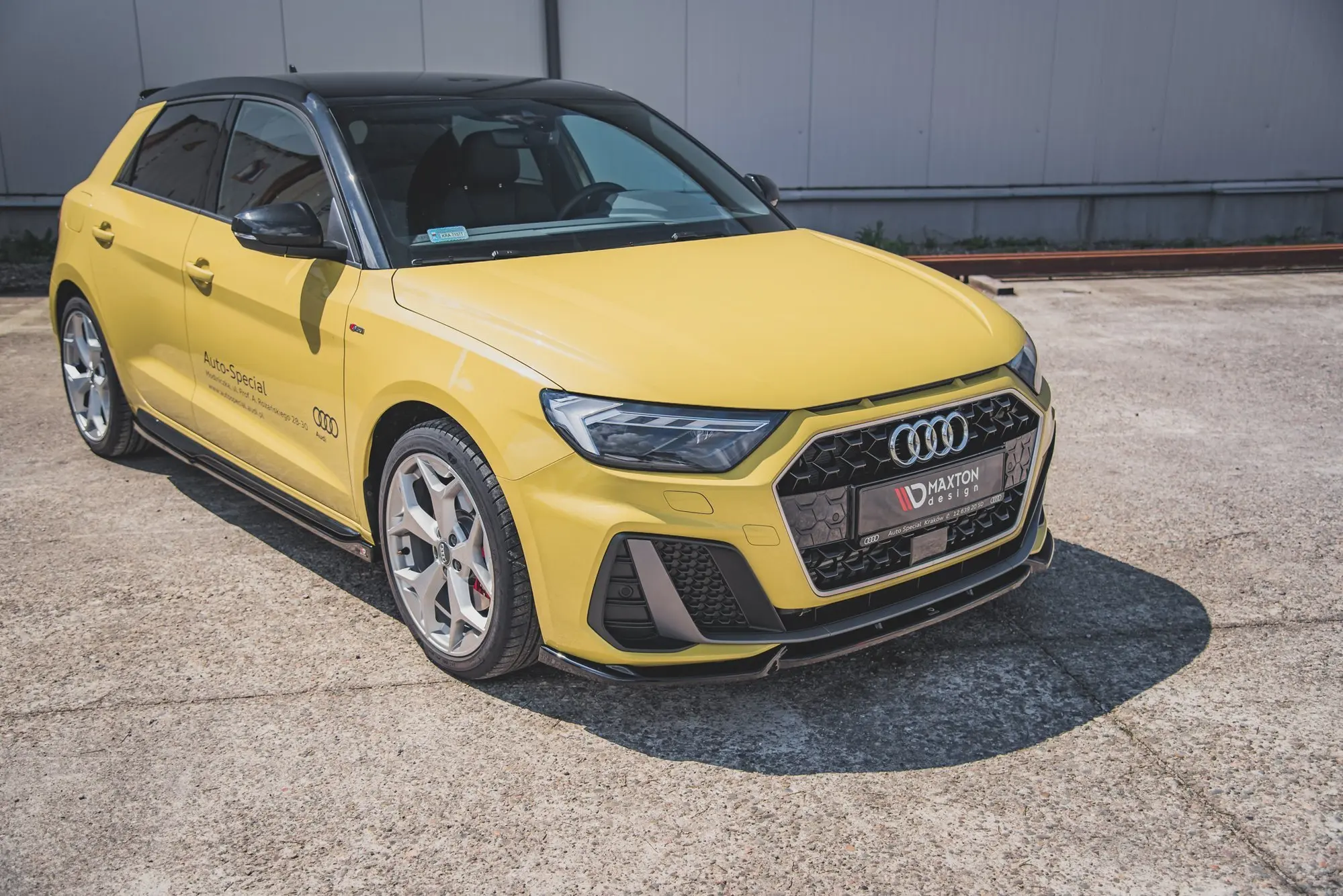 Frontspoiler Audi A1 GB S-Line 2018 -> | V.3 Glossy Black Edition – bilde 5