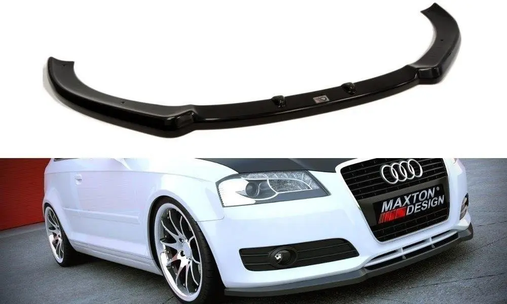 Frontspoiler Audi A3 8P Facelift 2008 - 2013 | Glossy Black Edition