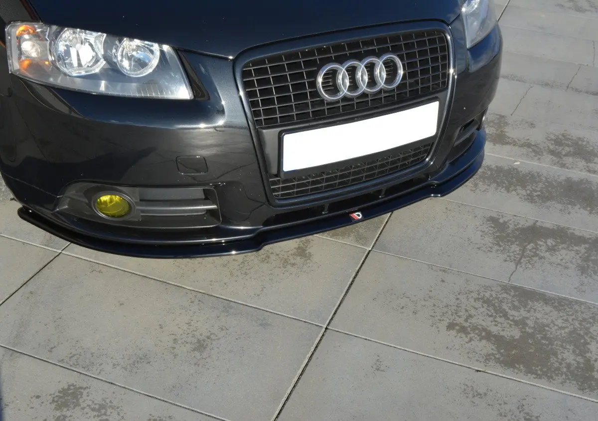 Frontspoiler Audi A3 8P S-Line 2003 - 2008 | Glossy Black Edition