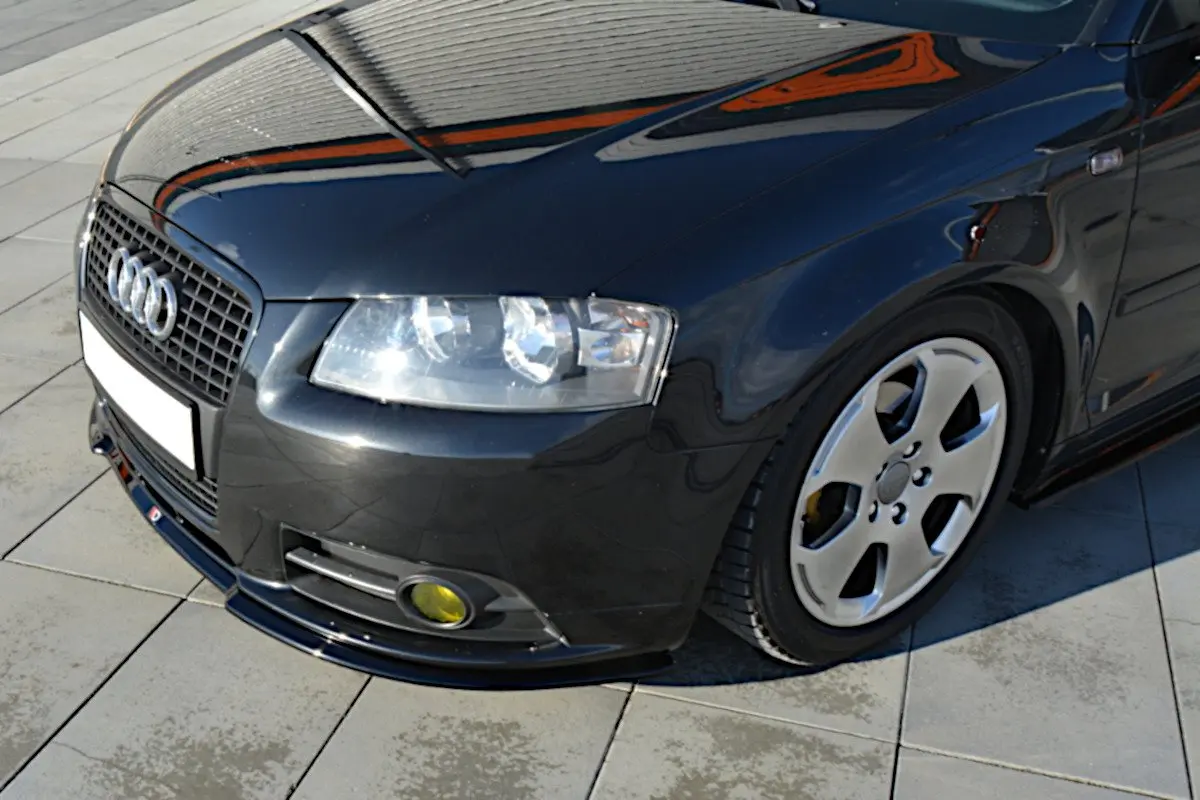Frontspoiler Audi A3 8P S-Line 2003 - 2008 | Glossy Black Edition – bilde 3