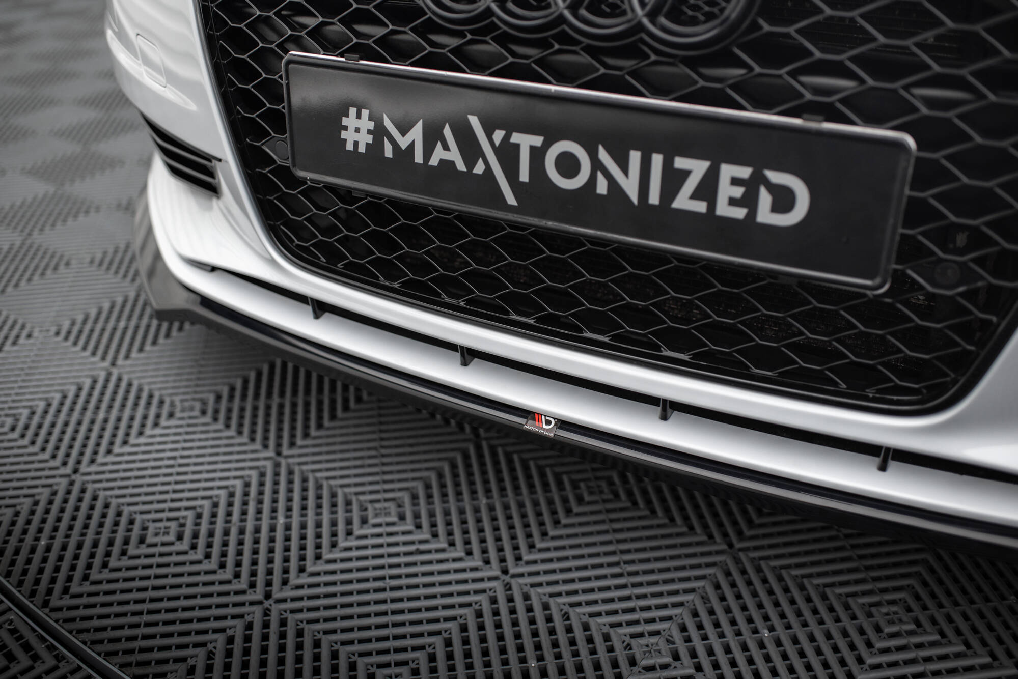 Frontspoiler Audi A3 8V 2013 - 2016 | Sport Glossy Black Edition V2 – bilde 3