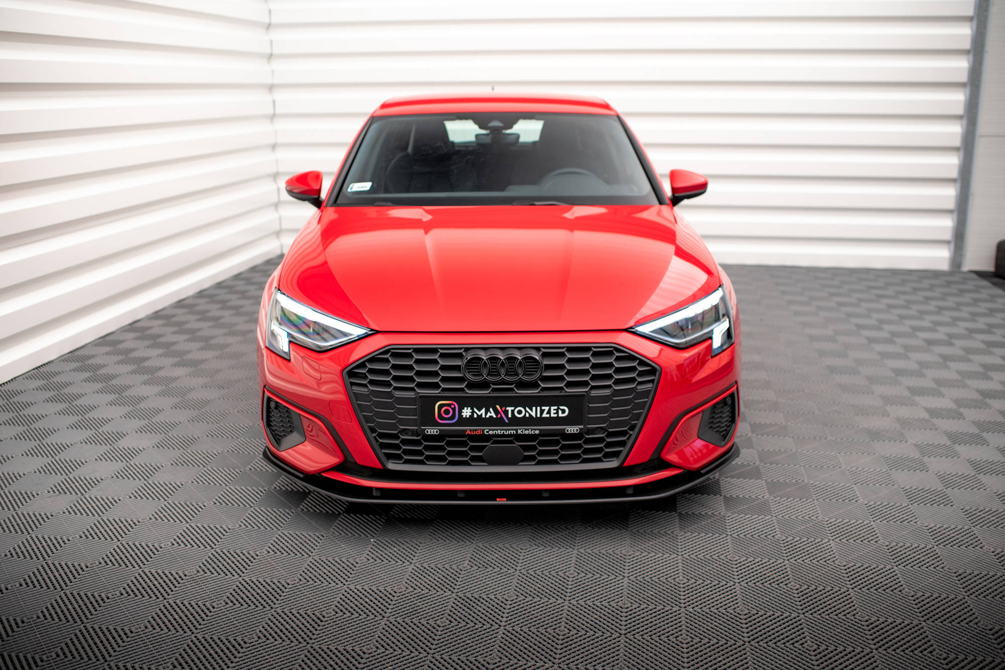 Frontspoiler Audi A3 8Y 2020 - 2024 | Street Pro Black Edition