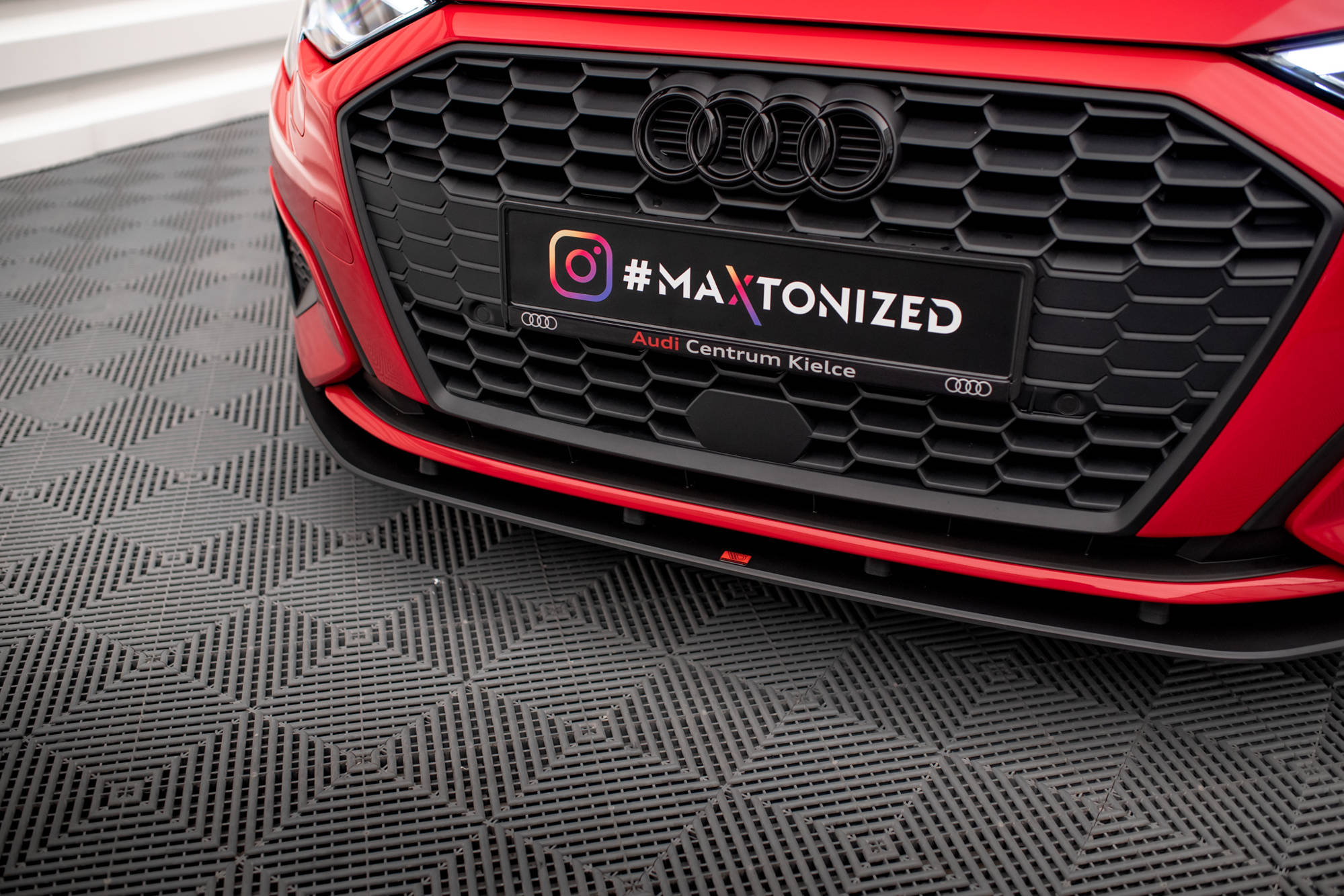 Frontspoiler Audi A3 8Y 2020 - 2024 | Street Pro Black Edition – bilde 3