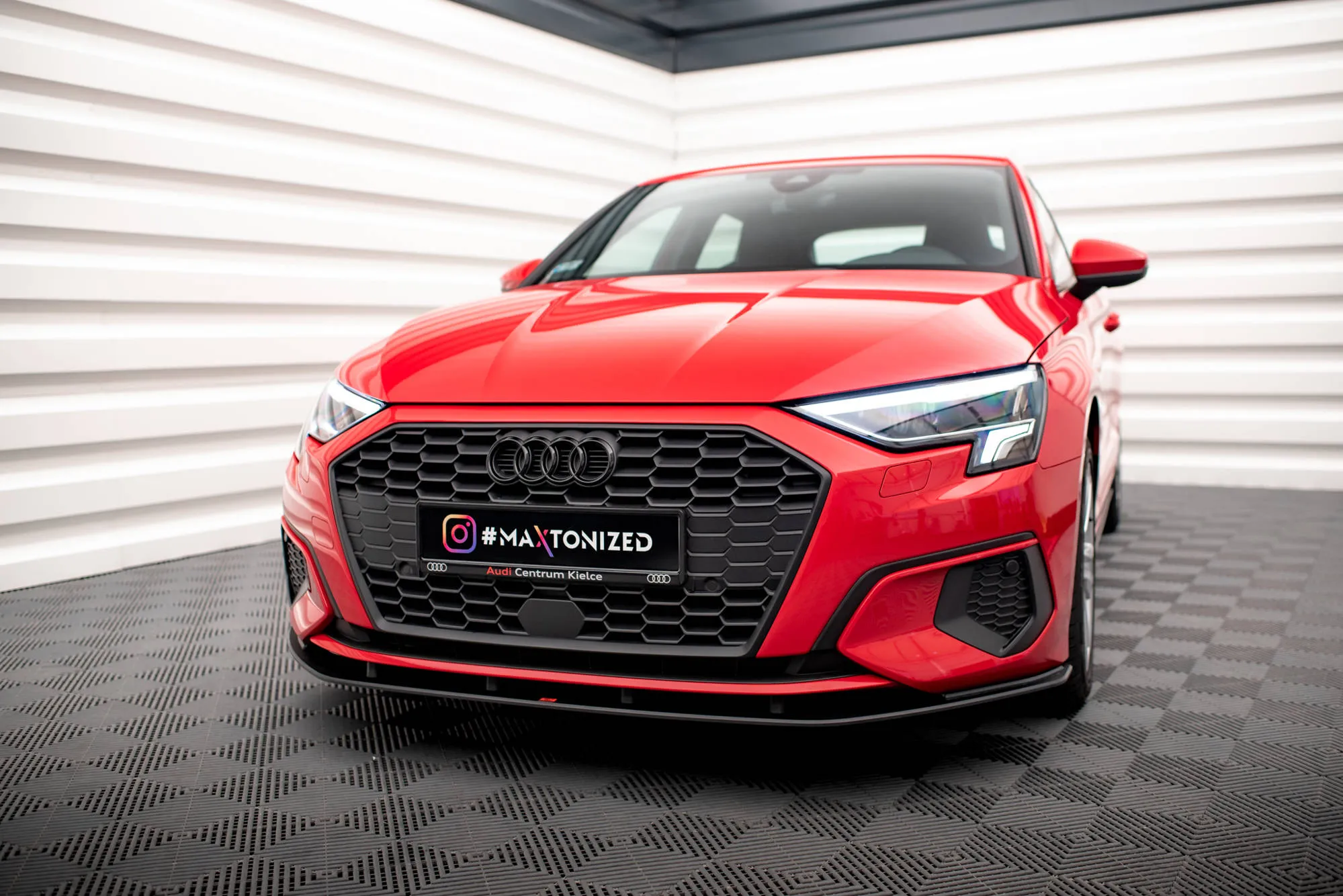 Frontspoiler Audi A3 8Y 2020 - 2024 | Street Pro Black Edition