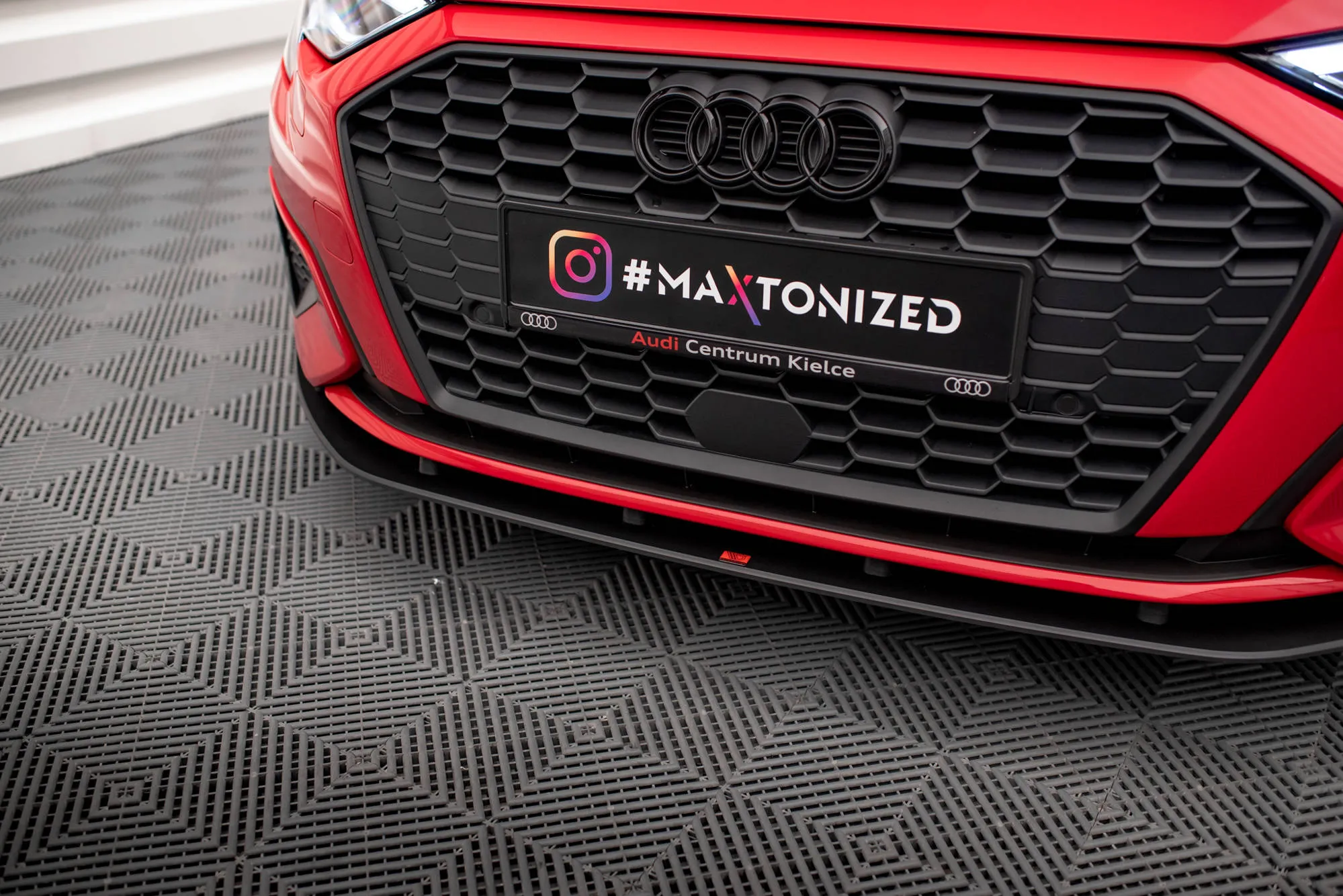 Frontspoiler Audi A3 8Y 2020 - 2024 | Street Pro Black Edition – bilde 5