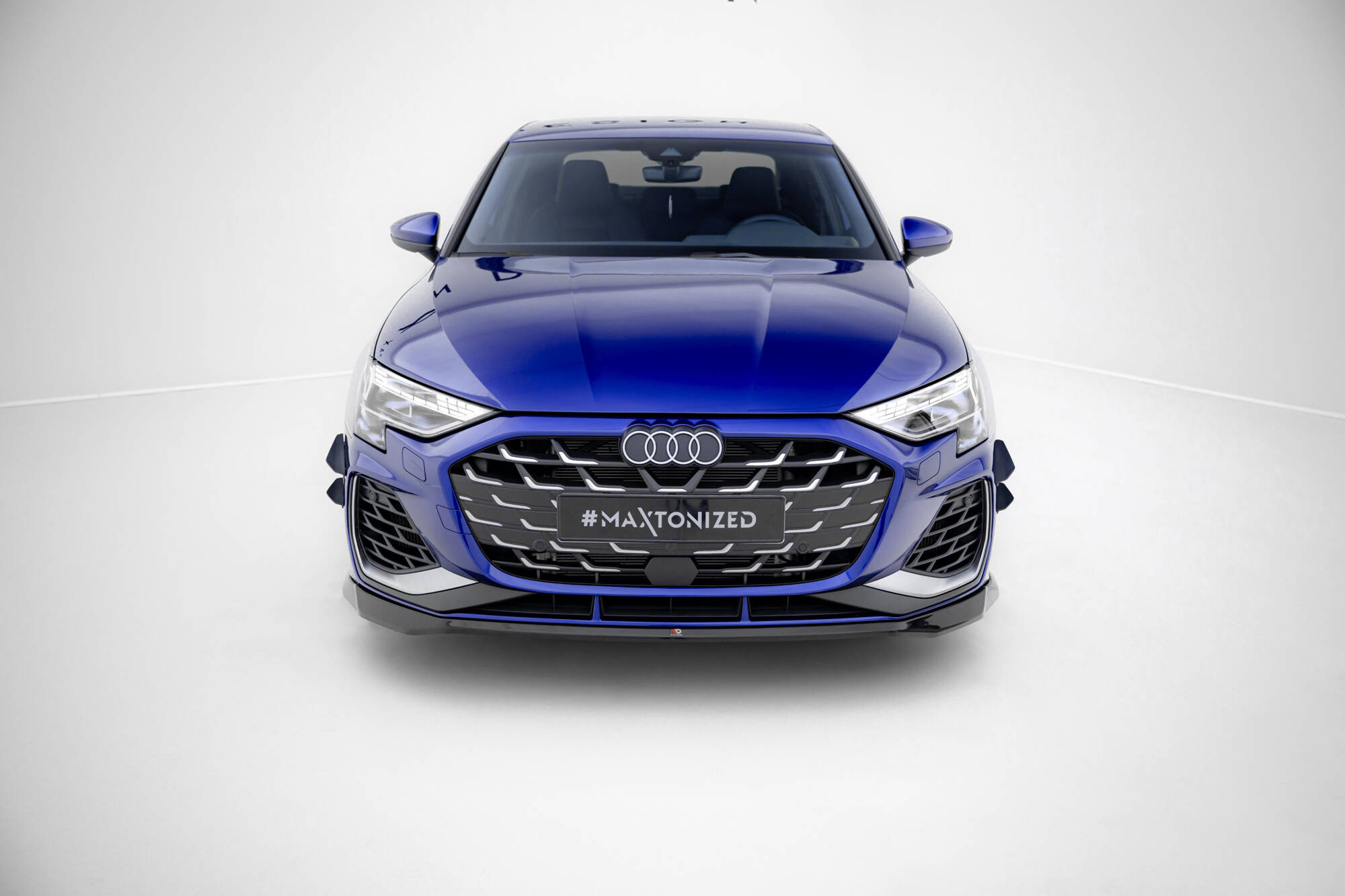 Frontspoiler Audi (A3 S-Line/S3) 8Y Facelift 2024 -> | Sport Glossy Black Edition V2 – bilde 2