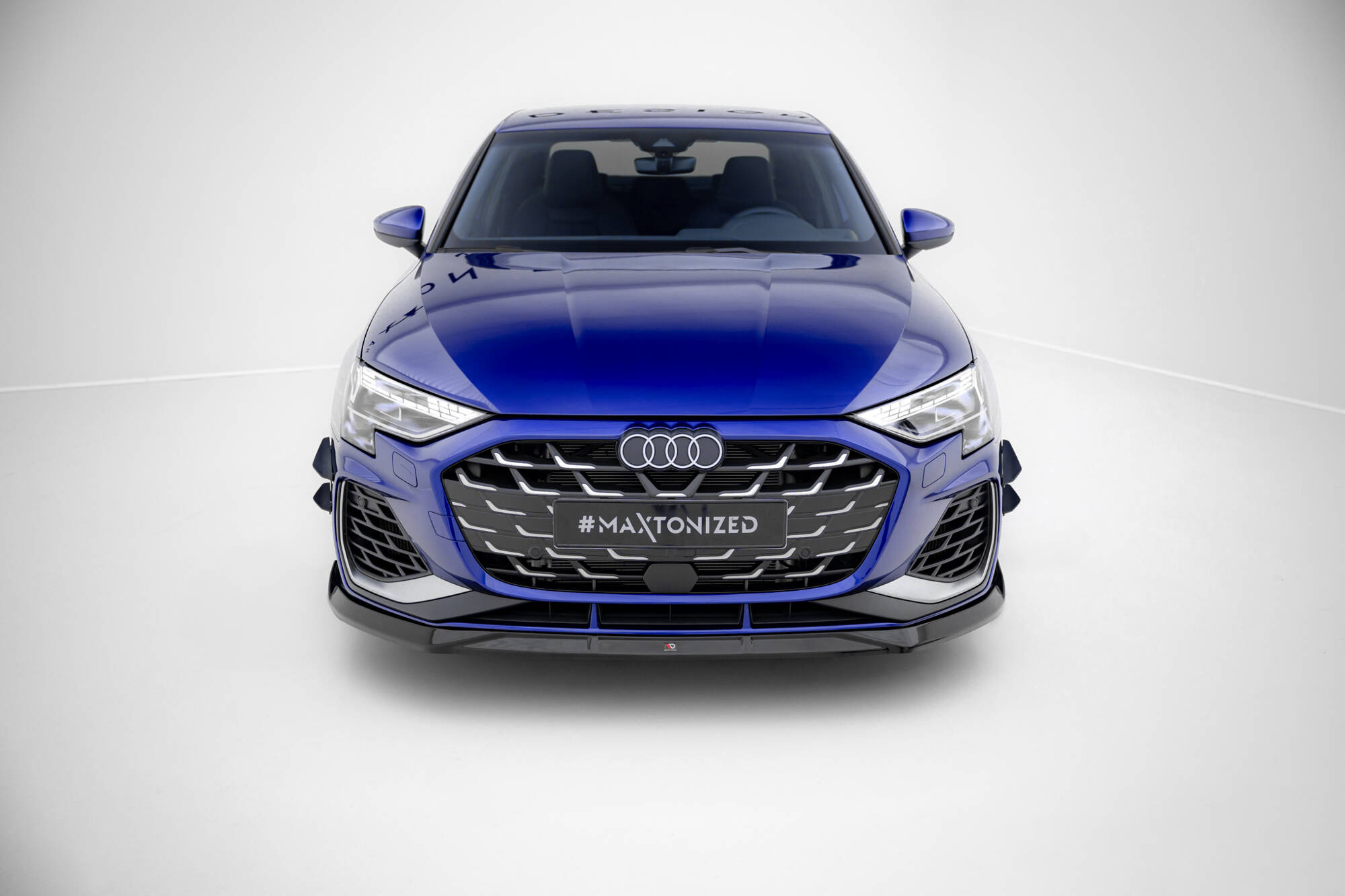 Frontspoiler Audi (A3 S-Line/S3) 8Y Facelift 2024 -> | Sport Glossy Black Edition V3 – bilde 2