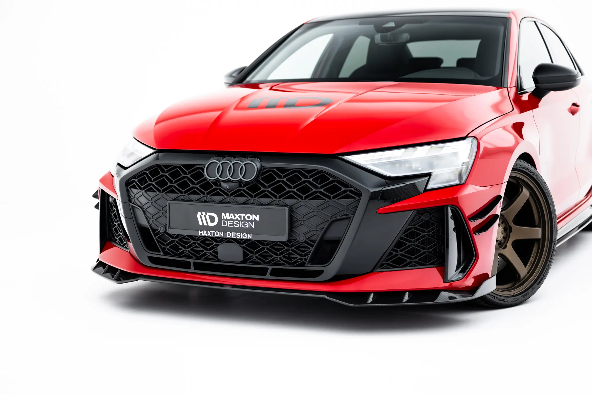 Frontspoiler Audi A3 (S3) 2024-2026 | Carbon Fiber Edition