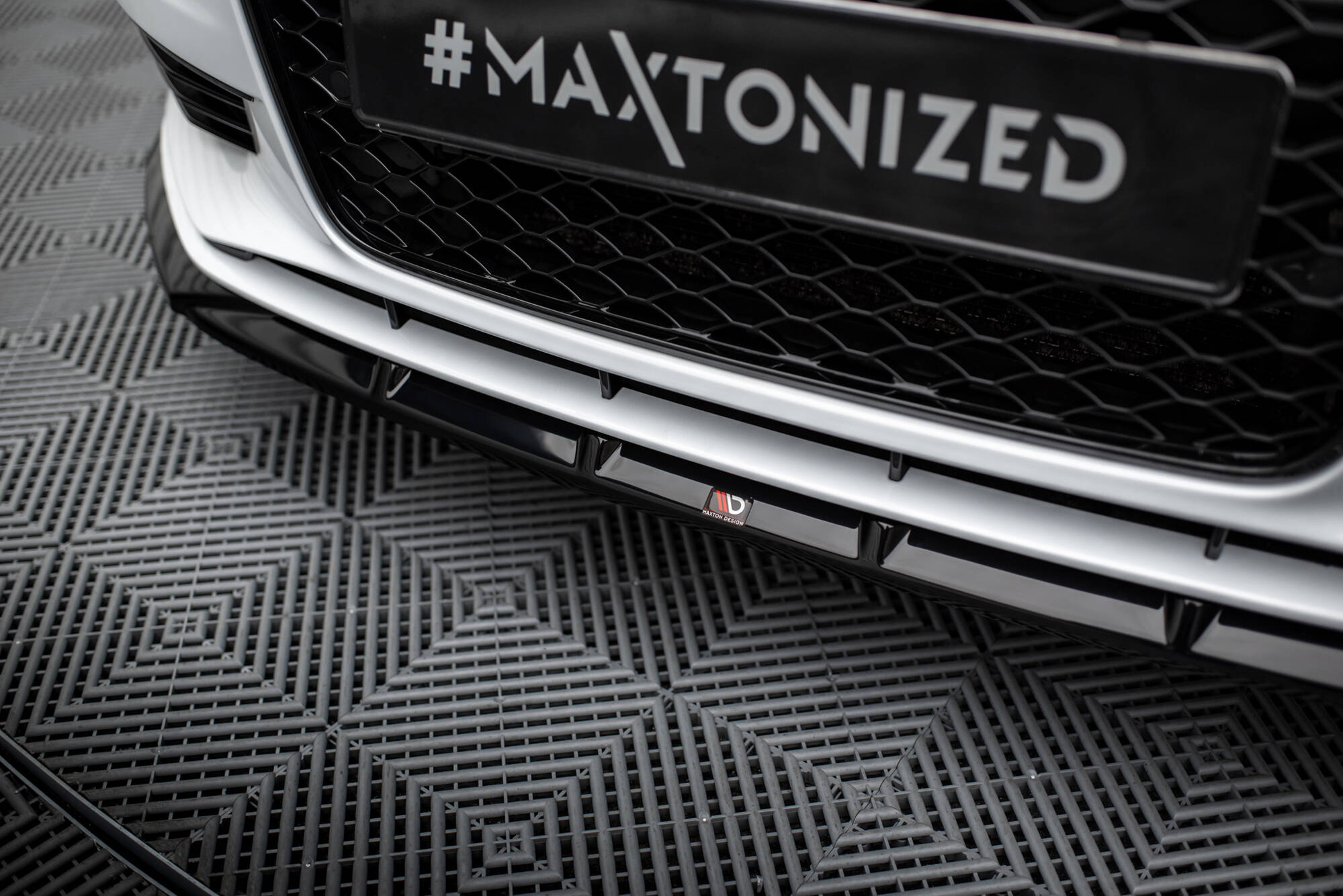 Frontspoiler Audi A3 Sedan 8V 2013 - 2016 | Sport Glossy Black Edition V1 – bilde 3