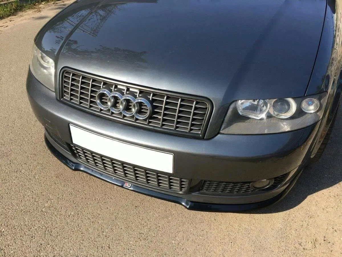 Frontspoiler Audi A4 (B6) S-line 2000-2006 | V.1 Glossy Black Edition Image 1