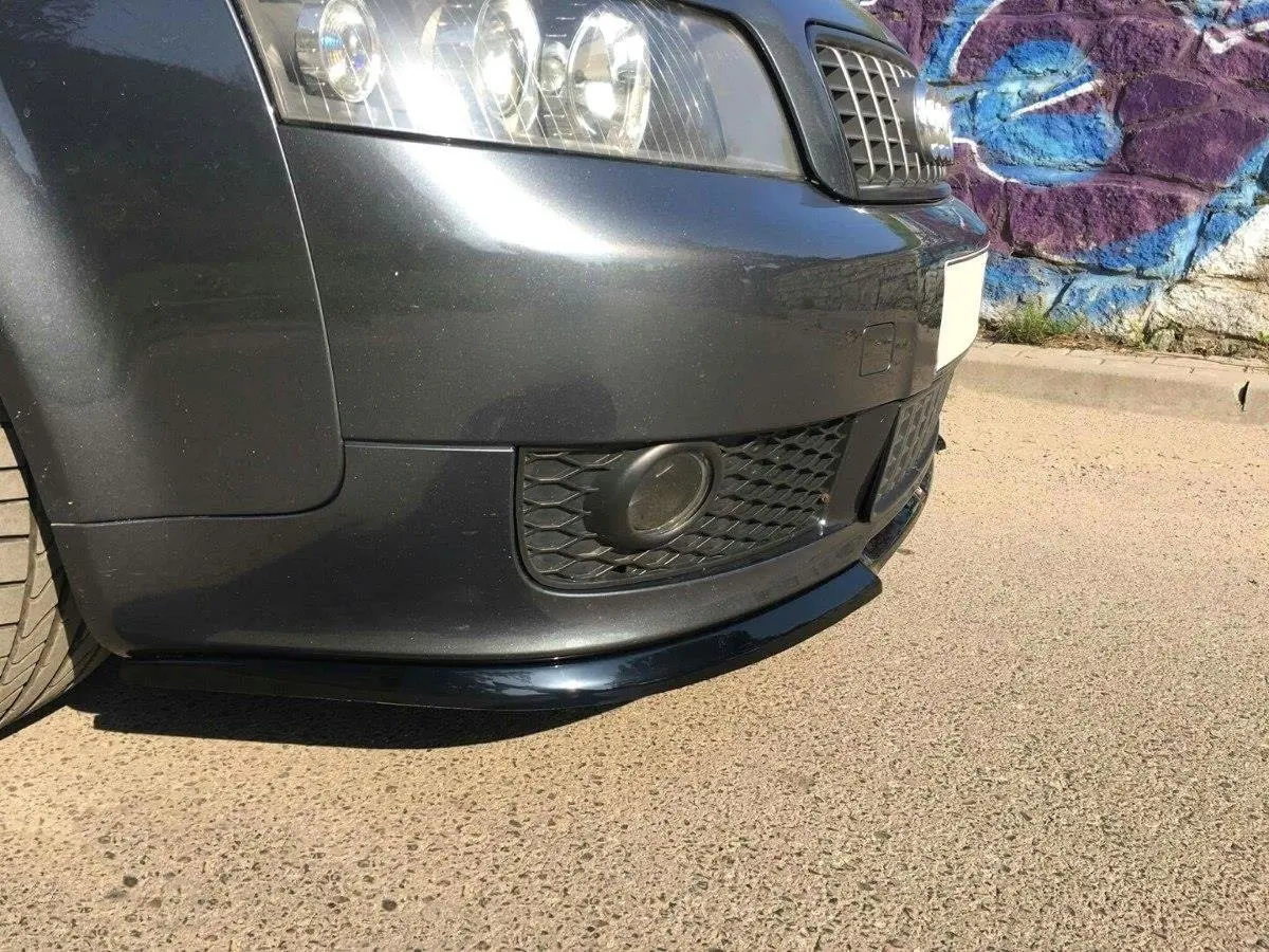 Frontspoiler Audi A4 (B6) S-line 2000-2006 | V.1 Glossy Black Edition Image 2