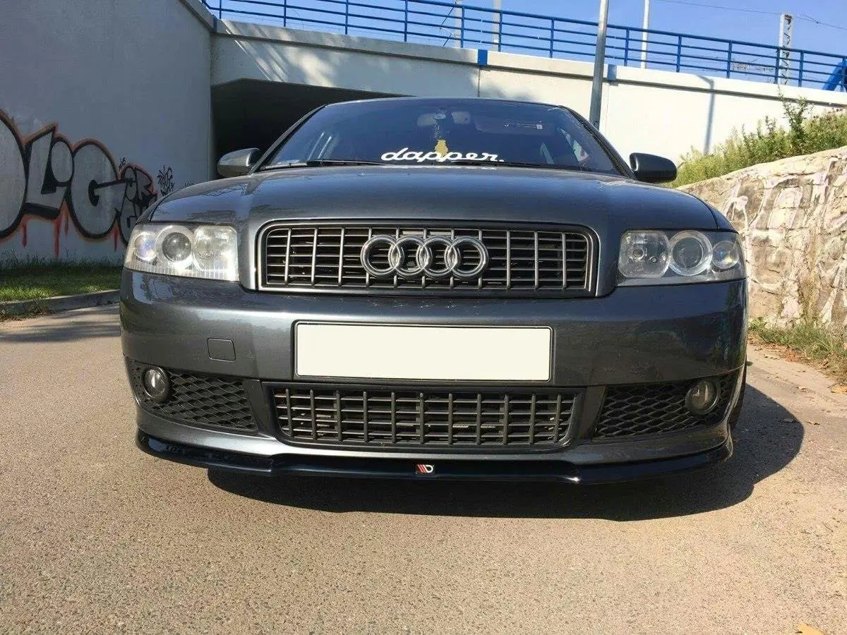 Frontspoiler Audi A4 (B6) S-line 2000-2006 | V.1 Glossy Black Edition Image 3