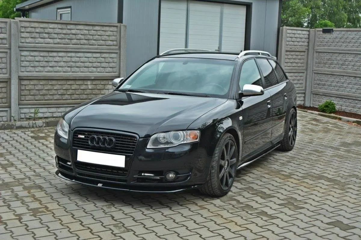 Frontspoiler Audi A4 B7 2004 - 2008 | V.2 Glossy Black Edition – bilde 3
