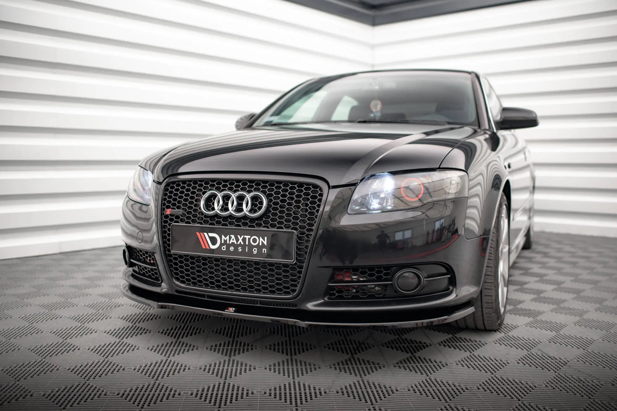 Frontspoiler Audi A4 B7 S-Sline 2004 - 2008 │ Black Edition – bilde 3