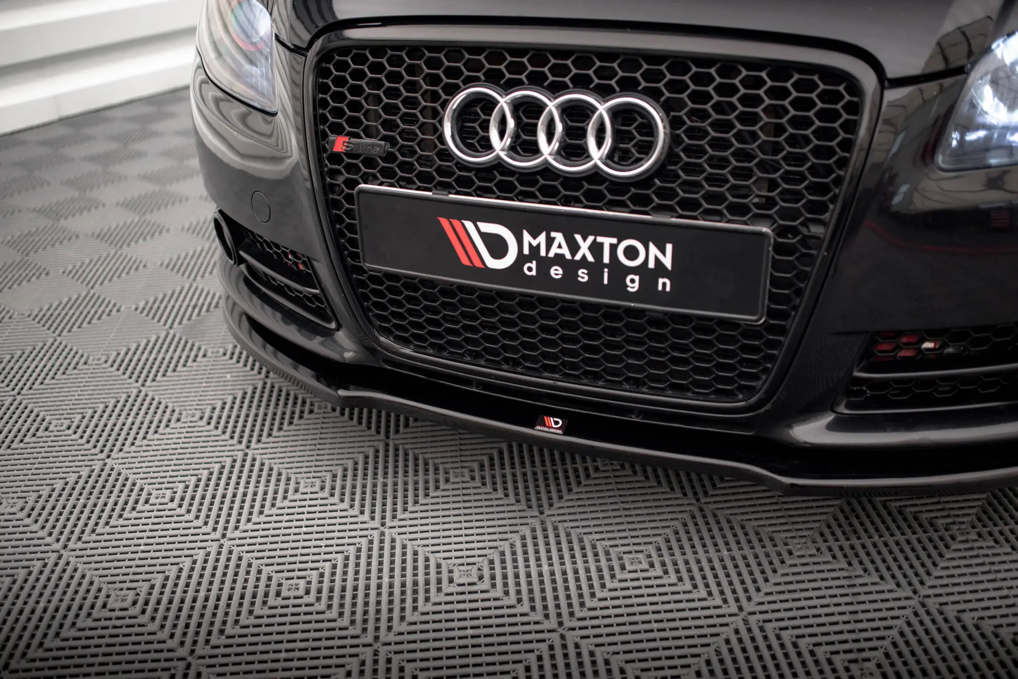 Frontspoiler Audi A4 B7 S-Sline 2004 - 2008 │ Black Edition – bilde 4
