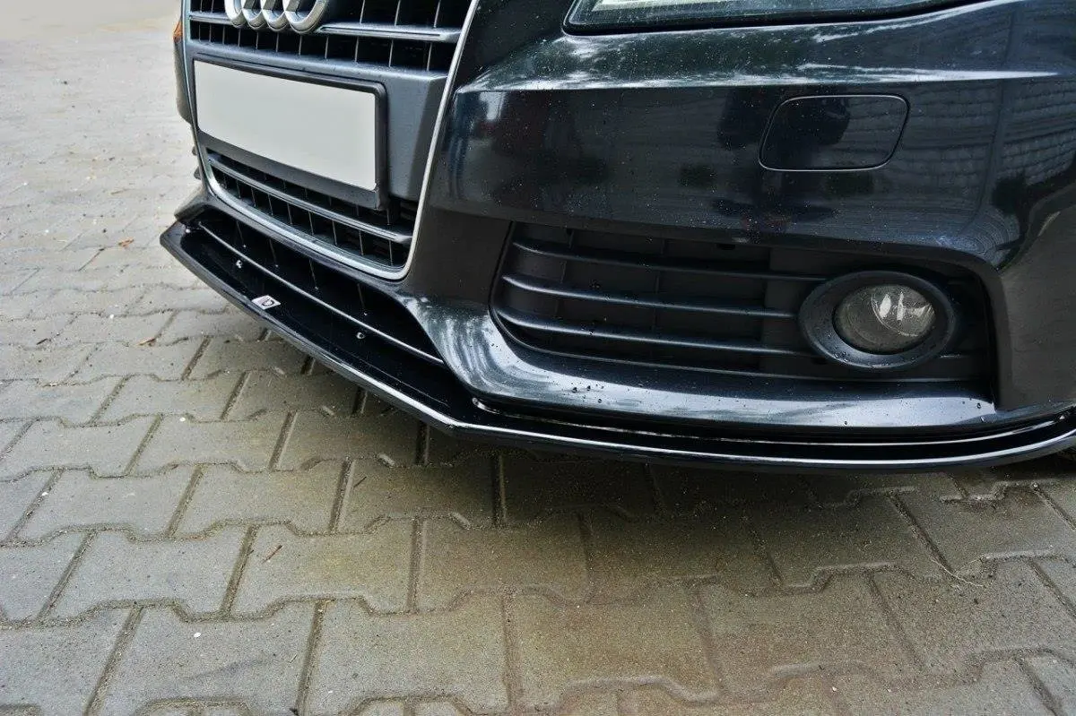 Frontspoiler Audi A4 B8 2007 - 2011 | V.2 Glossy Black Edition