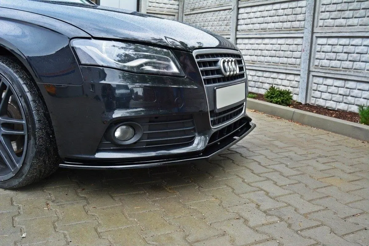 Frontspoiler Audi A4 B8 2007 - 2011 | V.2 Glossy Black Edition – bilde 3