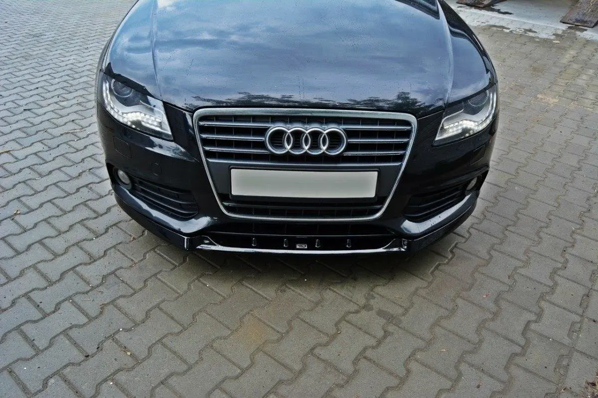 Frontspoiler Audi A4 B8 2007 - 2012 | V.1 Glossy Black Edition – bilde 2