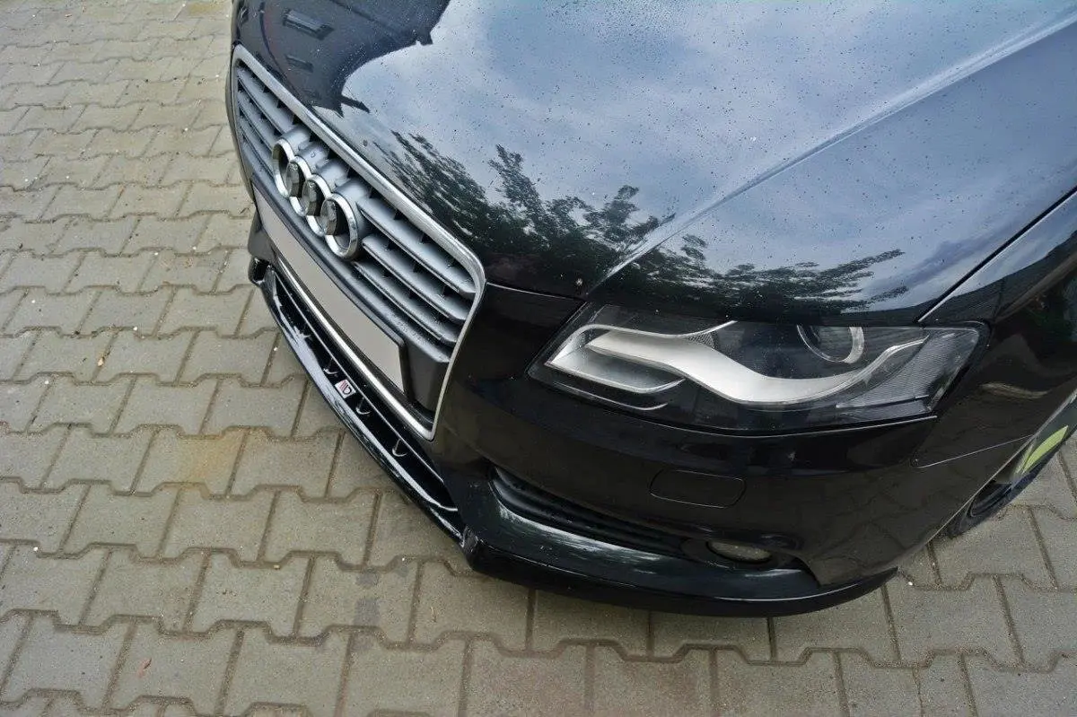 Frontspoiler Audi A4 B8 2007 - 2012 | V.1 Glossy Black Edition – bilde 3