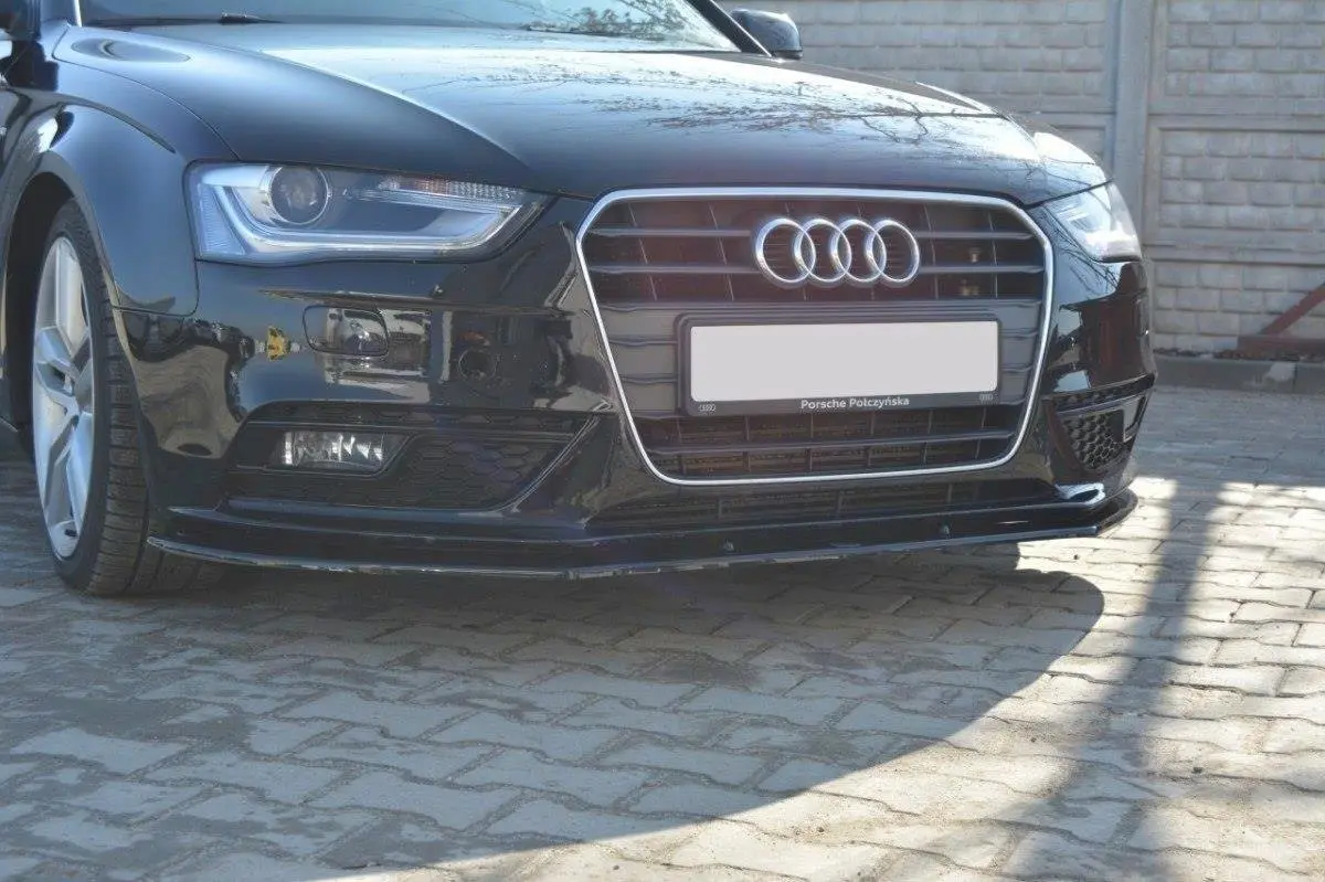 Frontspoiler Audi A4 B8 Facelift 2011 - 2015 | V.1 Glossy Black Edition