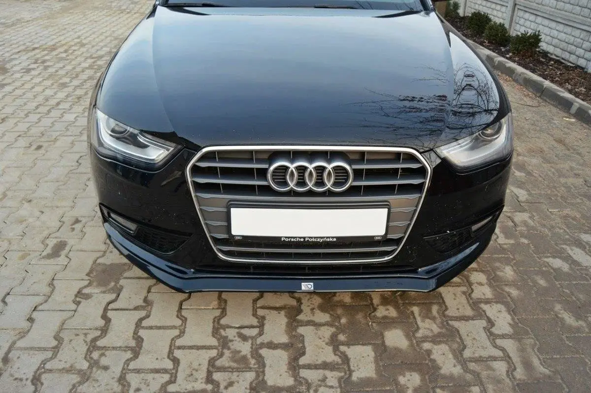 Frontspoiler Audi A4 B8 Facelift 2011 - 2015 | V.2 Glossy Black Edition – bilde 2