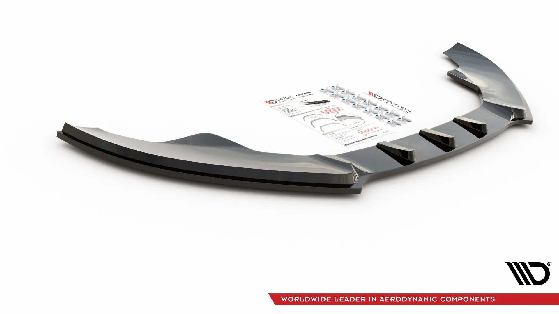 Frontspoiler Audi A4 B8 S-Line / S4 B8 2007 - 2012 | Glossy Black Edition – bilde 7