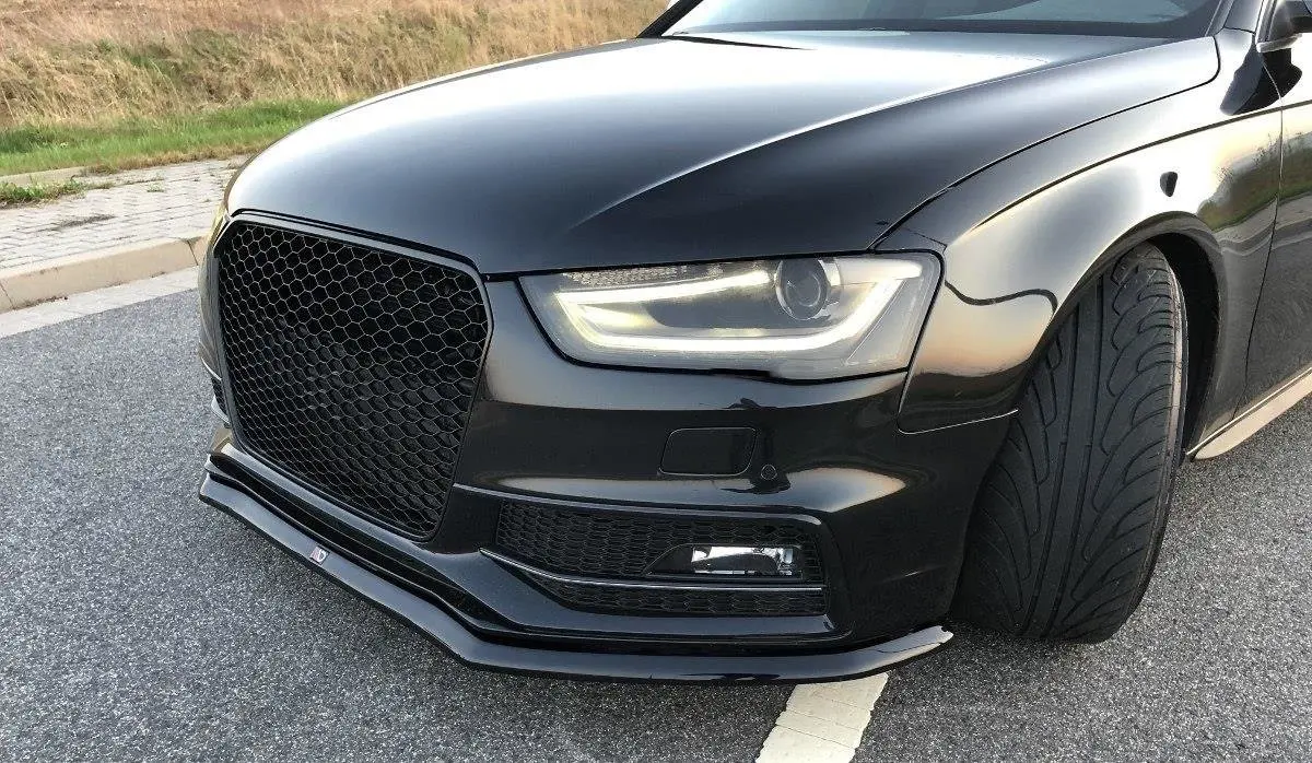 Frontspoiler Audi A4 B8 S-Line / S4 B8 Facelift 2012 - 2015 | V.1 Glossy Black Edition
