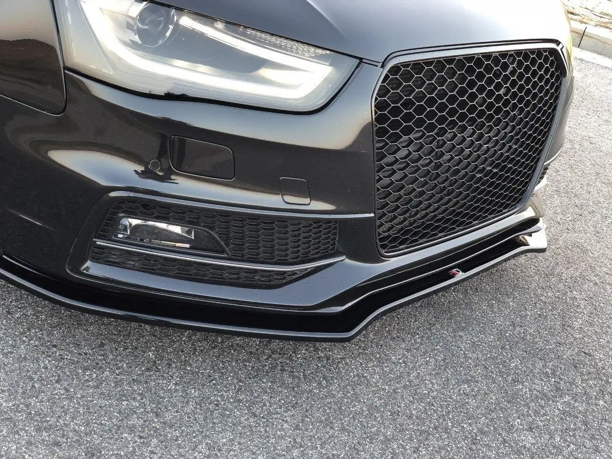 Frontspoiler Audi A4 B8 S-Line / S4 B8 Facelift 2012 - 2015 | V.2 Glossy Black Edition Image 1