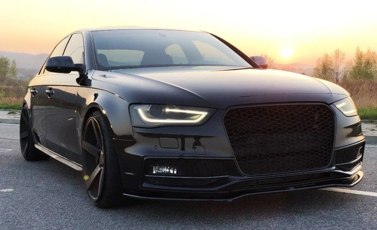 Frontspoiler Audi A4 B8 S-Line / S4 B8 Facelift 2012 - 2015 | V.2 Glossy Black Edition Image 2