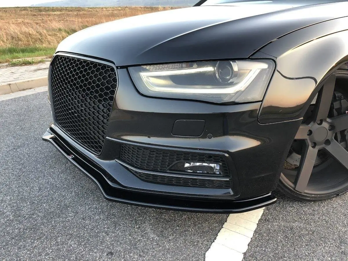 Frontspoiler Audi A4 B8 S-Line / S4 B8 Facelift 2012 - 2015 | V.2 Glossy Black Edition Image 3