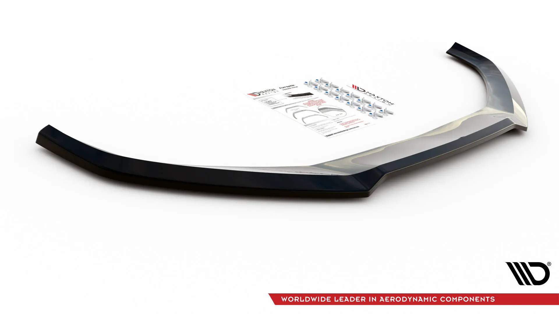 Frontspoiler Audi A4 B9 2015 - 2019 | V.2 Glossy Black Edition – bilde 5