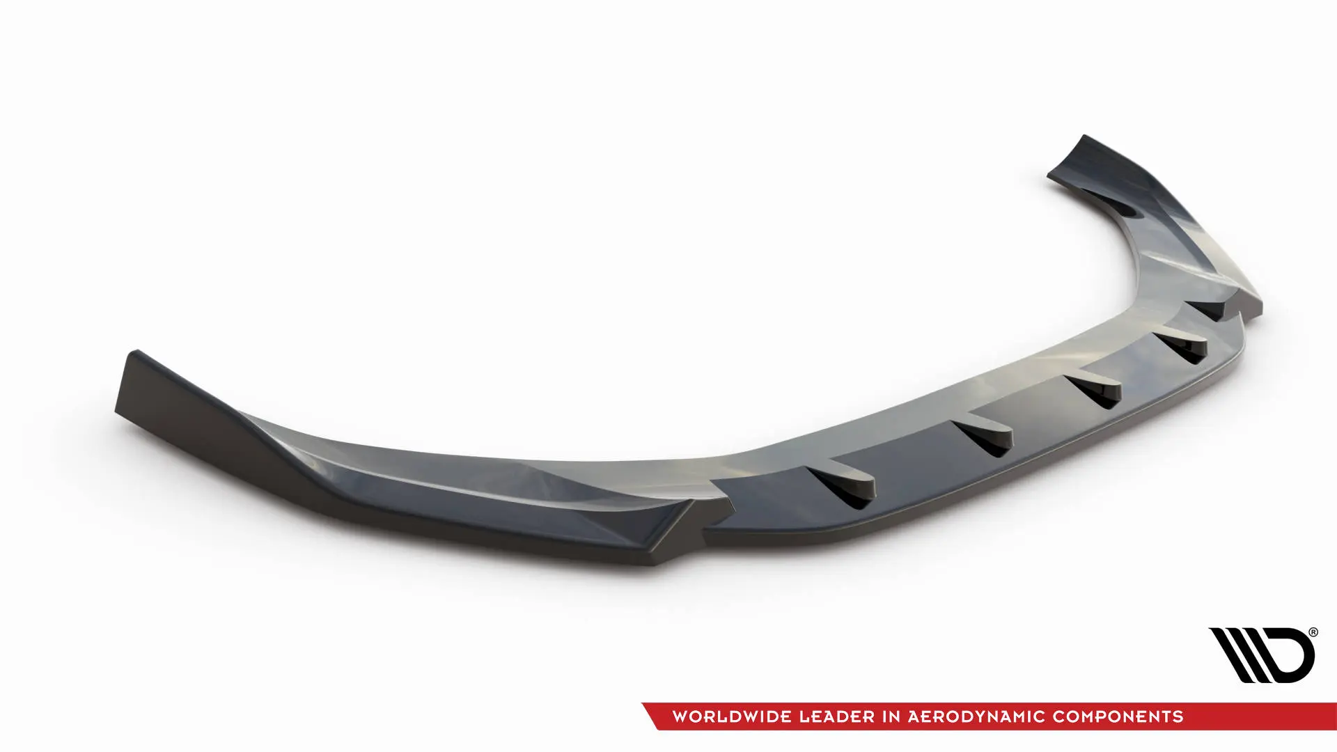Frontspoiler Audi A4 B9 Facelift 2019 - 2024 | V.1 Glossy Black Edition – bilde 4