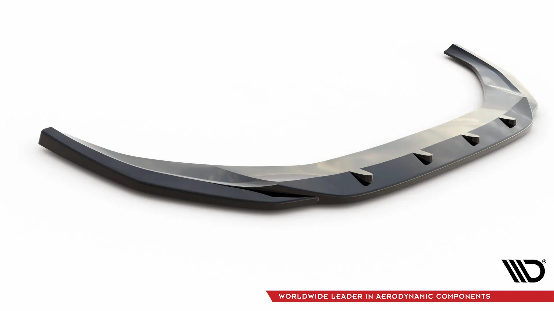 Frontspoiler Audi A4 B9 Facelift 2019 - 2024 | V.2 Glossy Black Edition – bilde 4