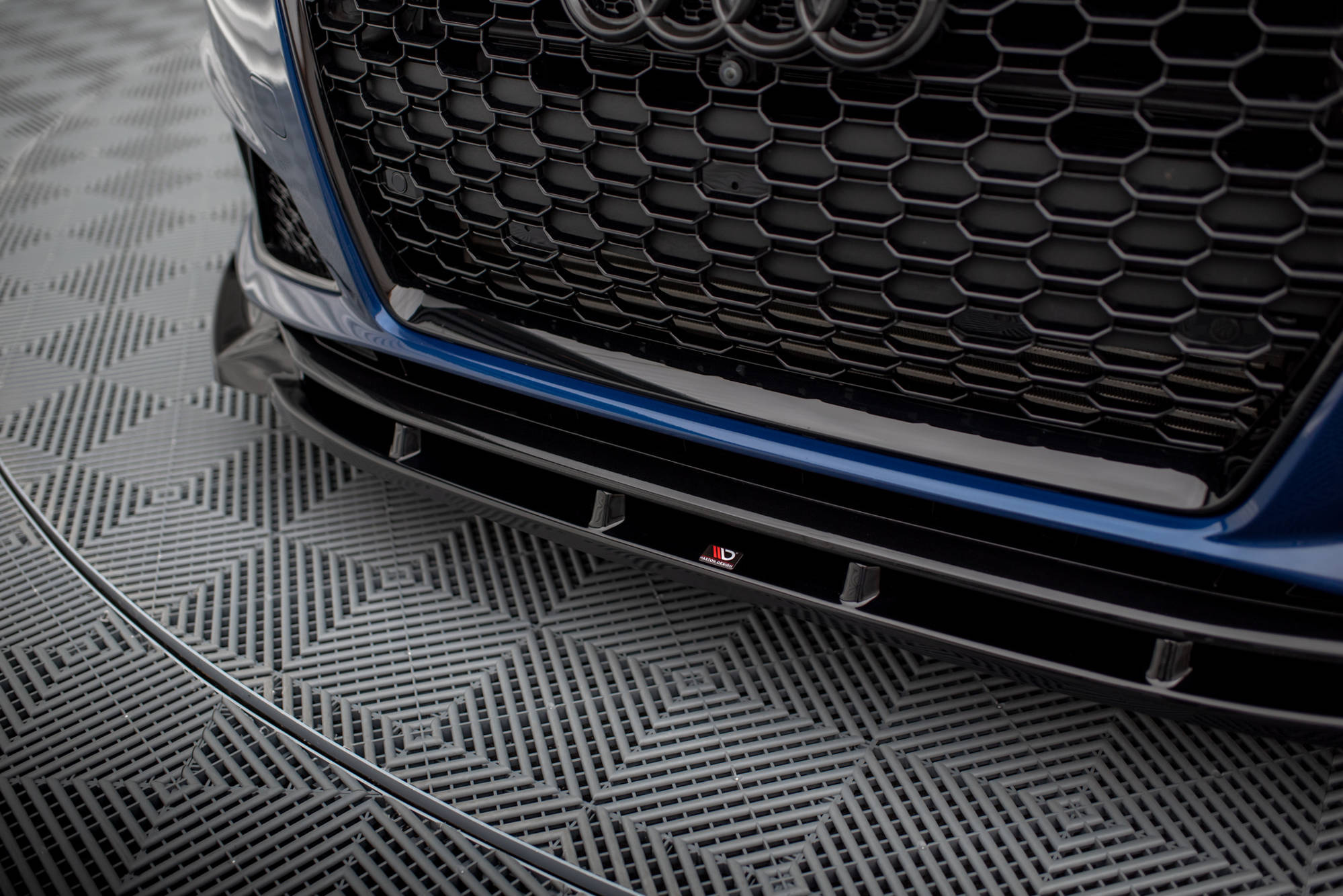 Frontspoiler Audi A4 Competition (B9) Facelift 2019 -> | Sport Glossy Black Edition V1 – bilde 3