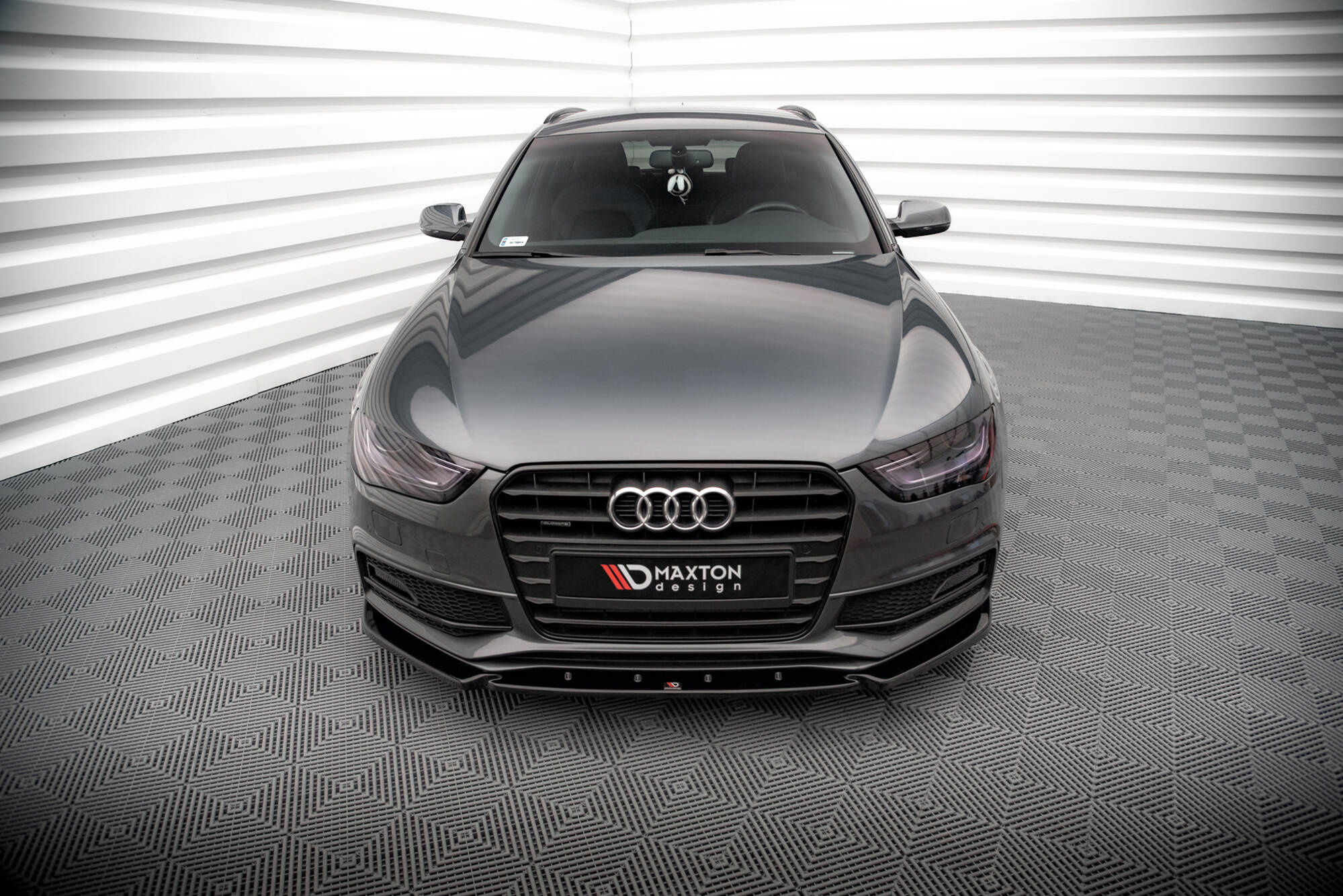 Frontspoiler Audi (A4/S4) B8 Facelift 2011 - 2015 | Sport Glossy Black Edition V3