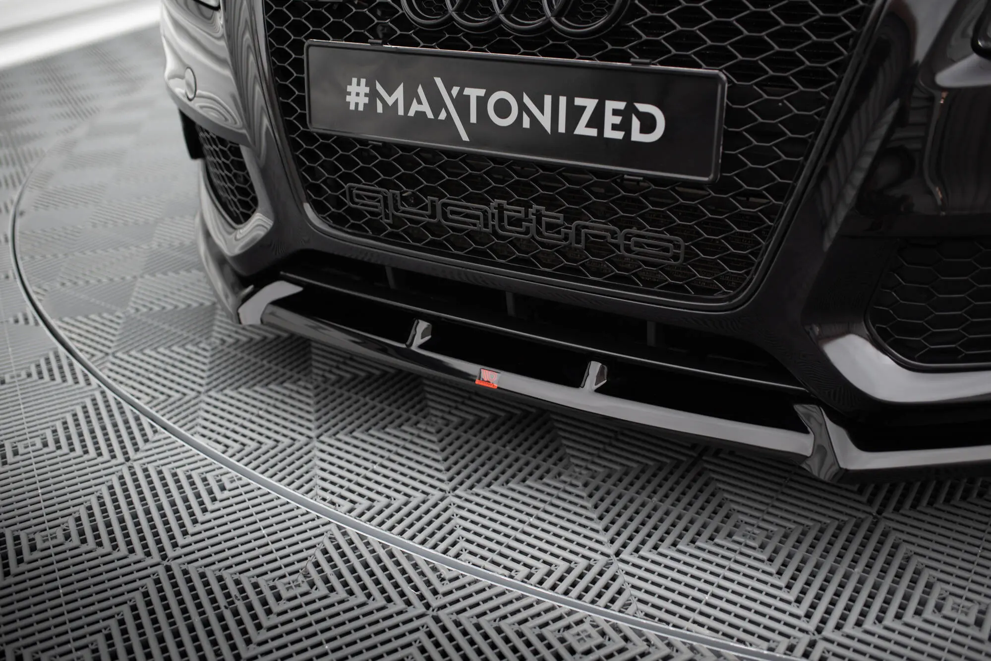 Frontspoiler Audi A5 8T S-Line / Audi S5 8T 2007 - 2011 | V.2 Glossy Black Edition