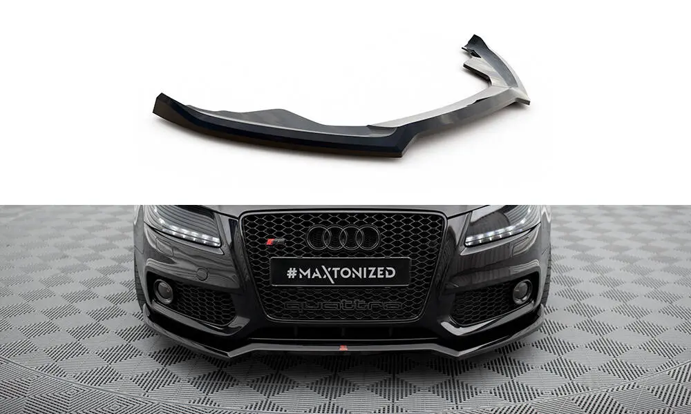 Frontspoiler Audi A5 (8T) S-Line / Audi S5 (8T) 2007 - 2011 | V.3 Glossy Black Edition – bilde 2