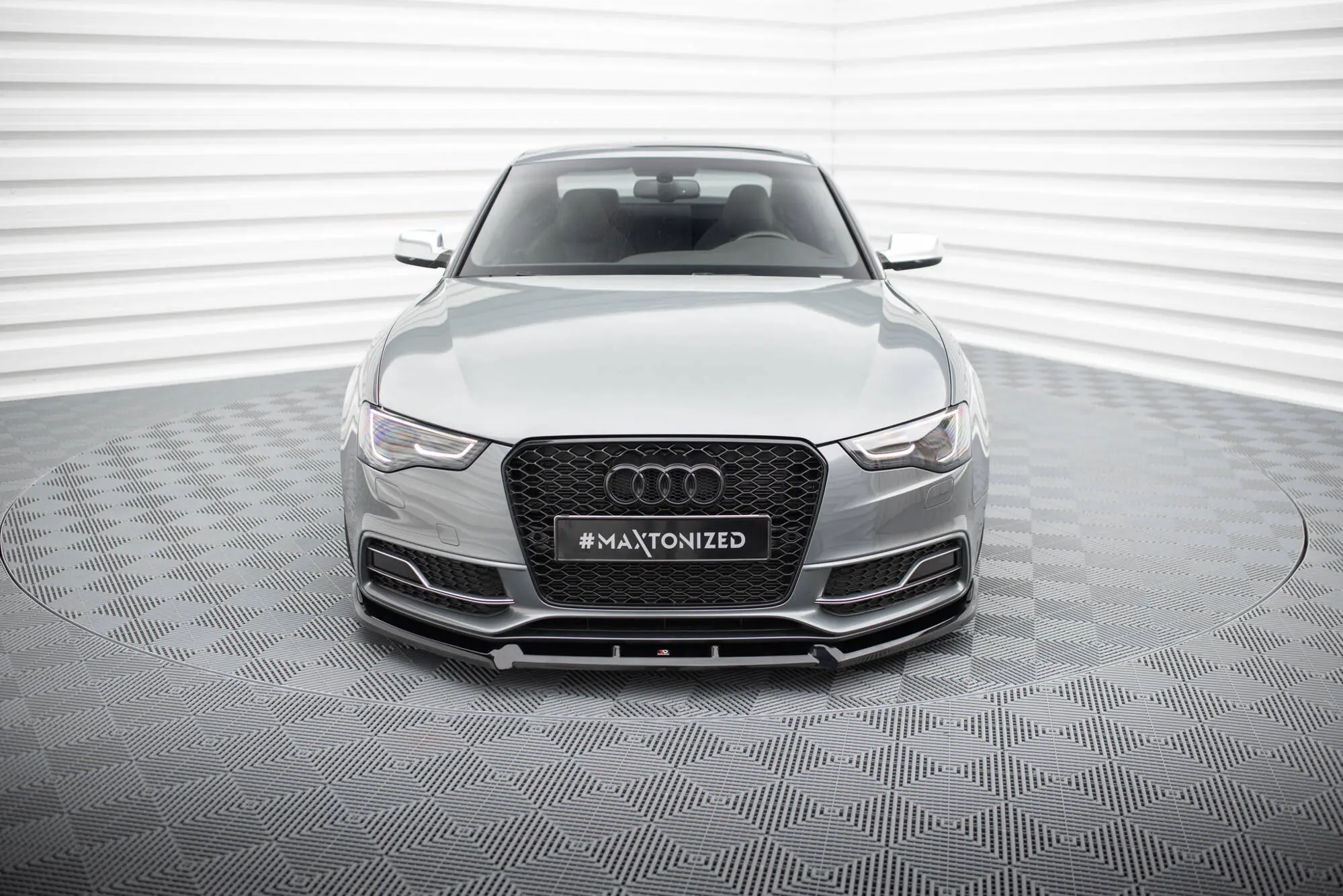 Frontspoiler Audi A5 8T S-Line / Audi S5 8T facelift 2011 - 2016 | V.3 Glossy Black Edition – bilde 3