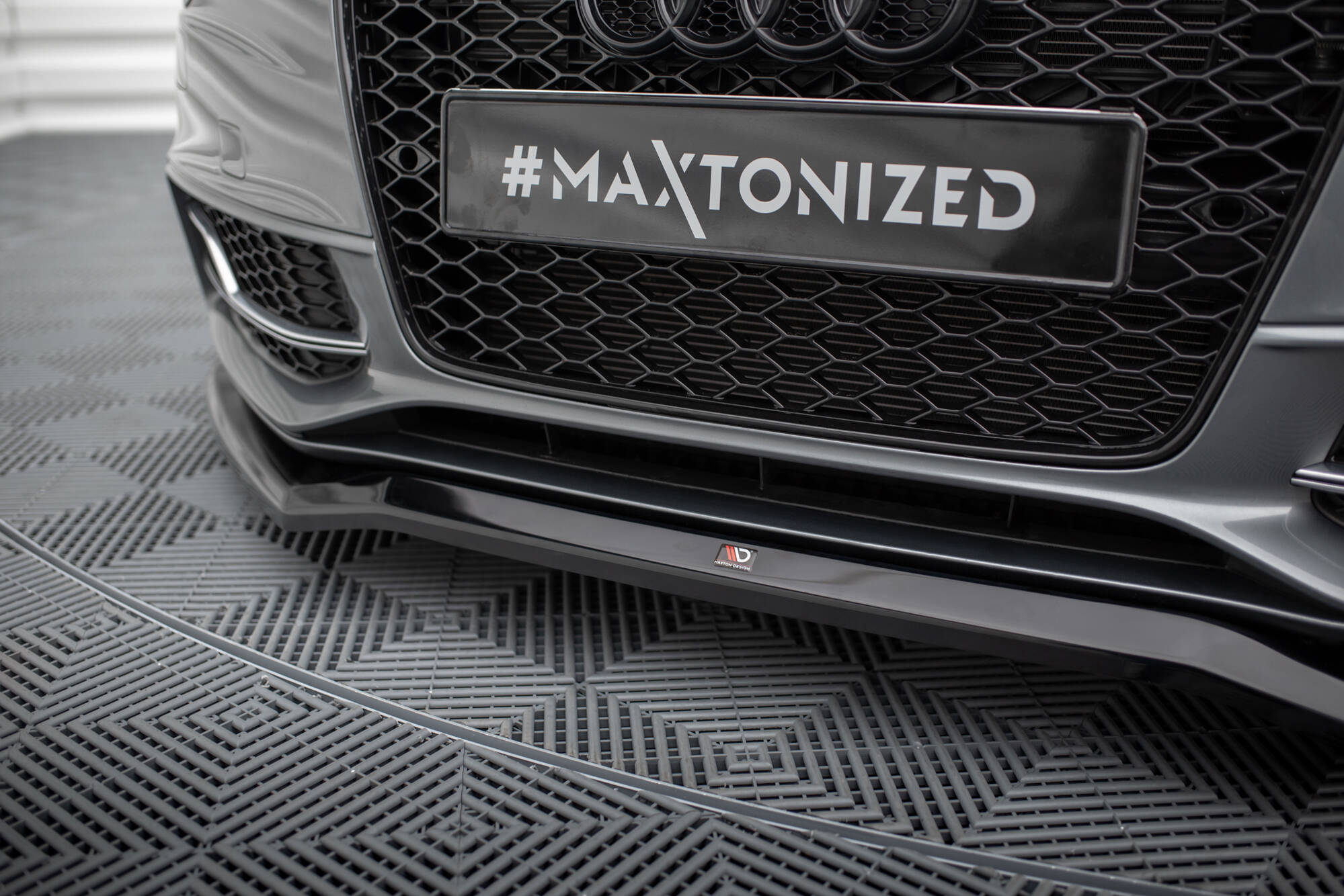 Frontspoiler Audi A5 8T S-Line / Audi S5 8T facelift 2011 - 2016 | V.4 Glossy Black Edition
