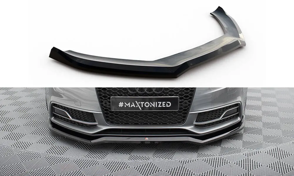 Frontspoiler Audi A5 8T S-Line / Audi S5 8T facelift 2011 - 2016 | V.4 Glossy Black Edition – bilde 2