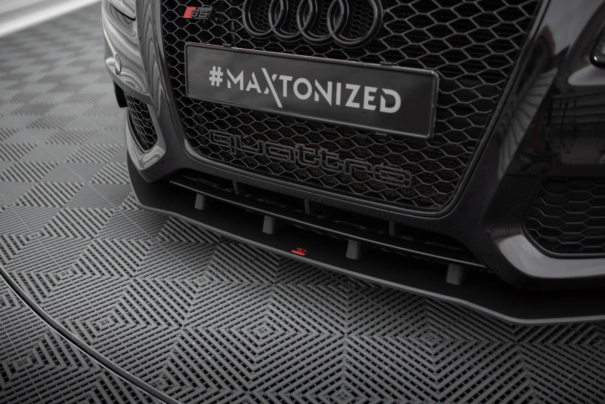 Frontspoiler Audi A5 8T S-Line / S5 8T 2007 - 2011 | Street Pro Black Edition