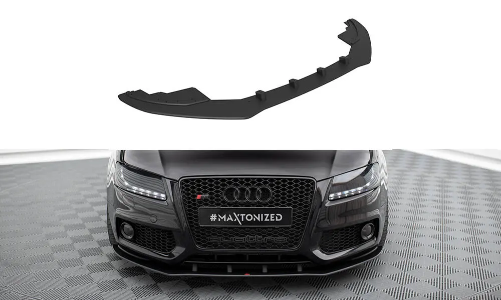 Frontspoiler Audi A5 8T S-Line / S5 8T 2007 - 2011 | Street Pro Black Edition – bilde 2