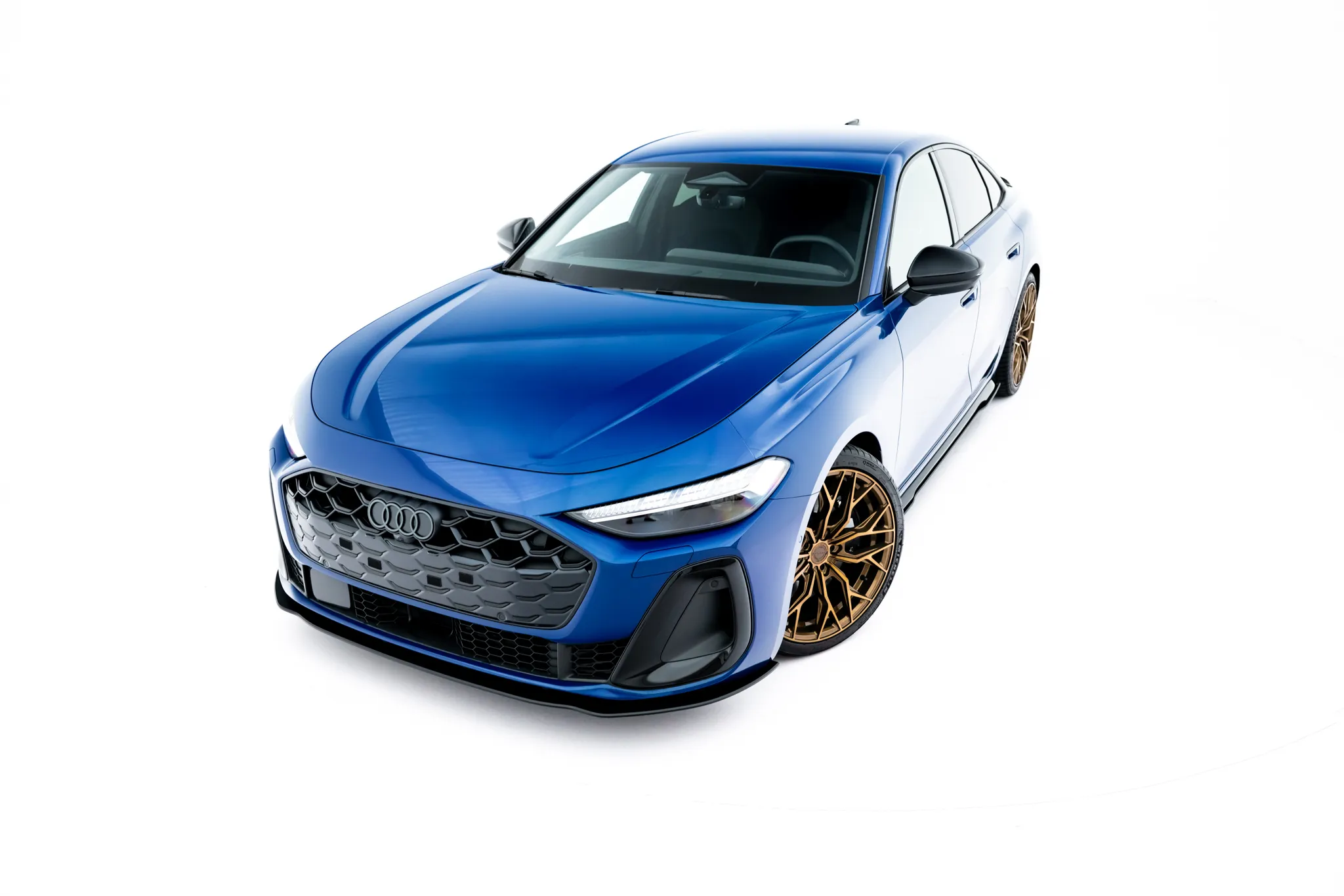 Frontspoiler Audi A5 (B10) 2024-2026 | Street Pro Black Edition – bilde 2