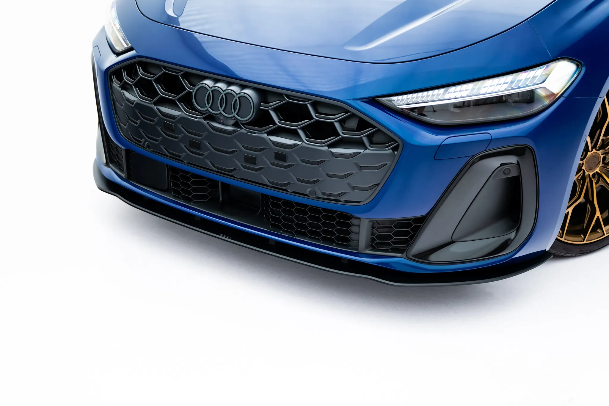 Frontspoiler Audi A5 (B10) 2024-2026 | Street Pro Black Edition – bilde 3