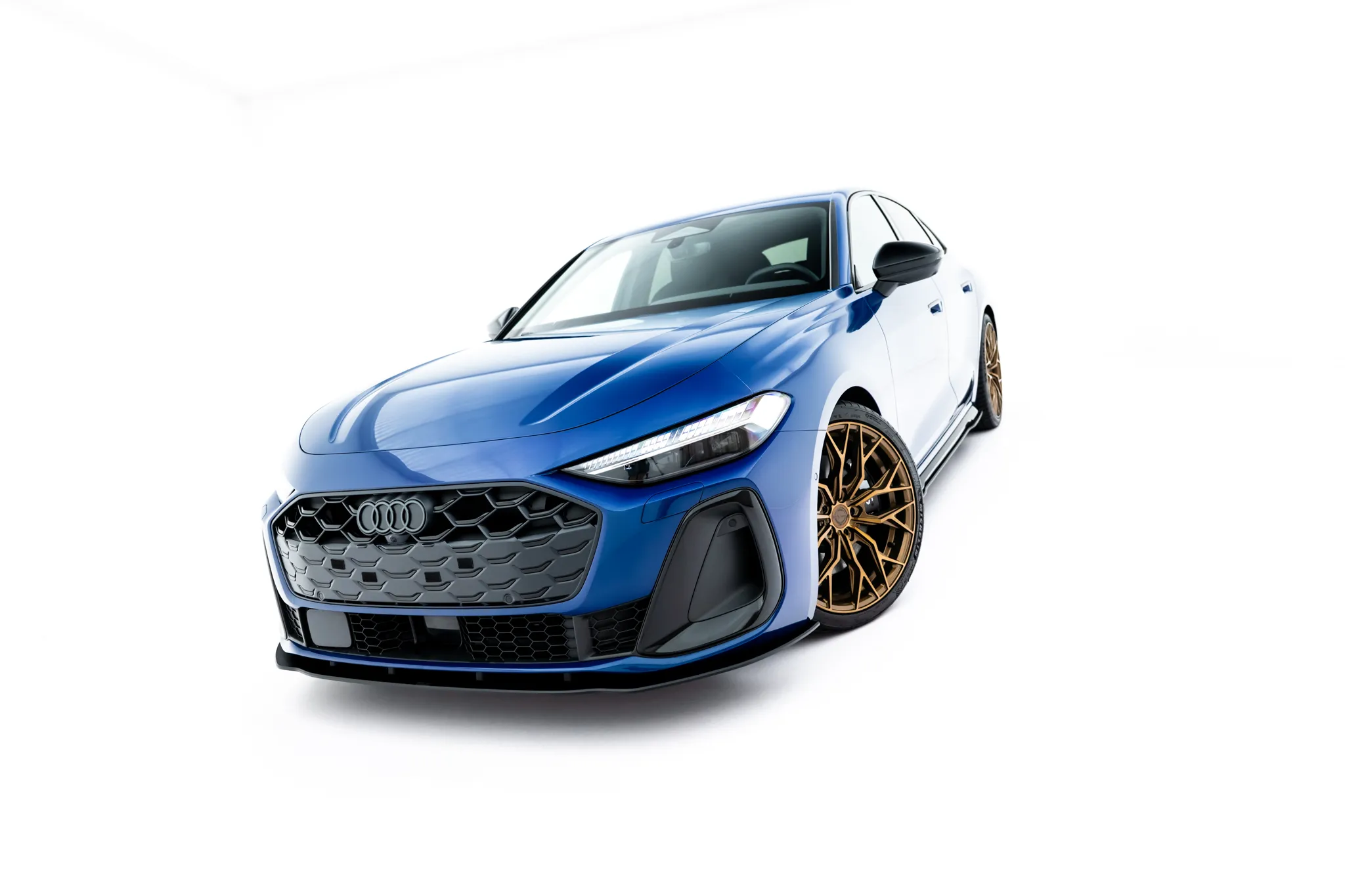 Frontspoiler Audi A5 (B10) 2024-2026 | Street Pro Black Edition – bilde 4