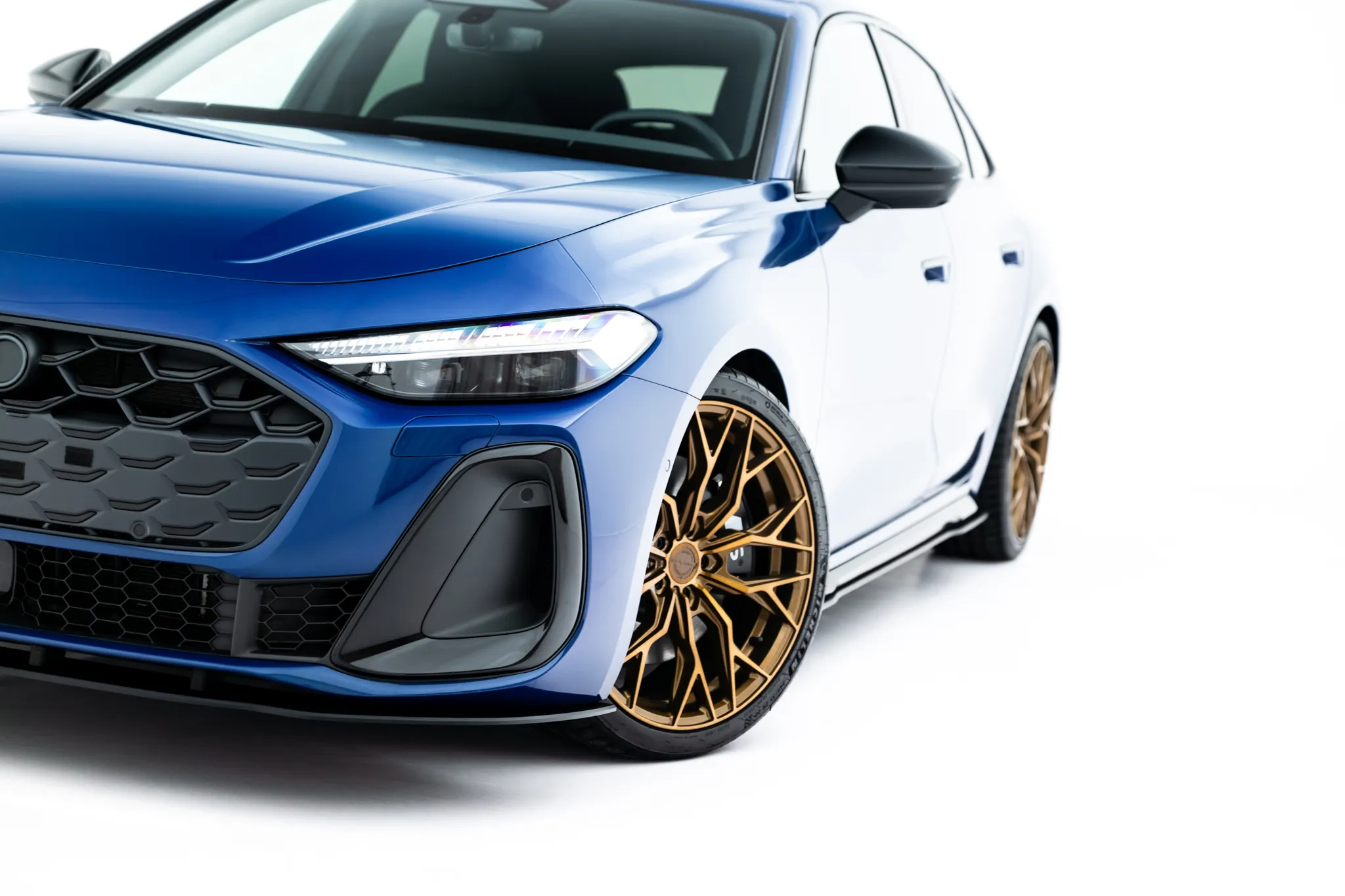 Frontspoiler Audi A5 (B10) 2024-2026 | Street Pro Black Edition – bilde 7